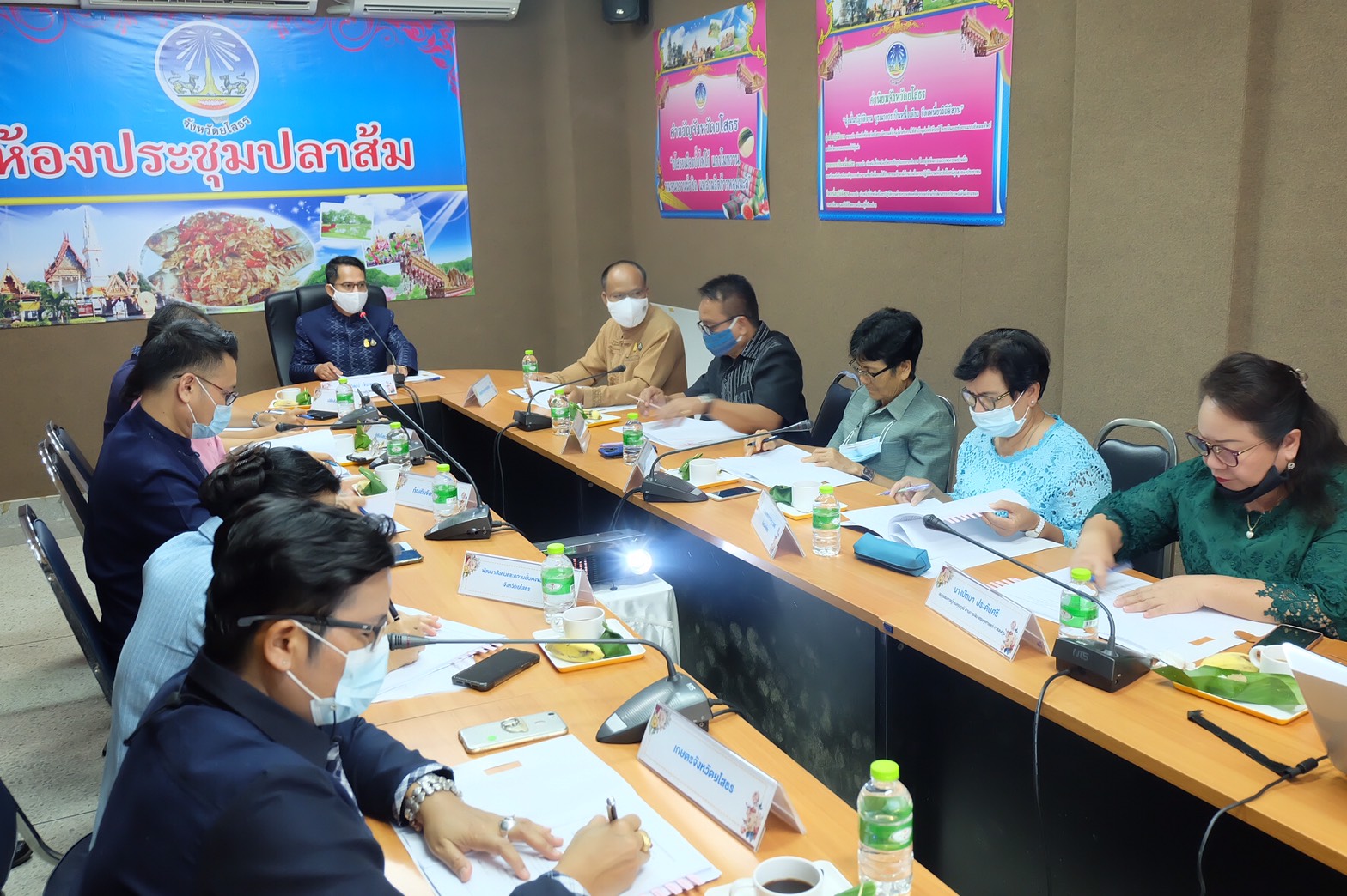 พช.ยโสธร  ประชุมคณะอนุกรรมการบริหารกองทุนพัฒนาบทบาทสตรีระดับจังหวัด จังหวัดยโสธร ครั้งที่ 3/2564