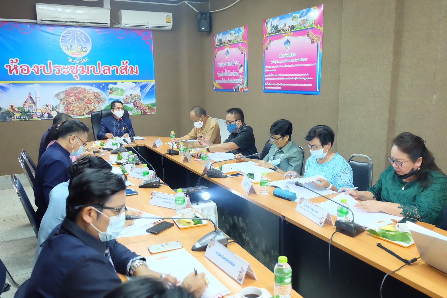 พช.ยโสธร  ประชุมคณะอนุกรรมการบริหารกองทุนพัฒนาบทบาทสตรีระดับจังหวัด จังหวัดยโสธร ครั้งที่ 3/2564