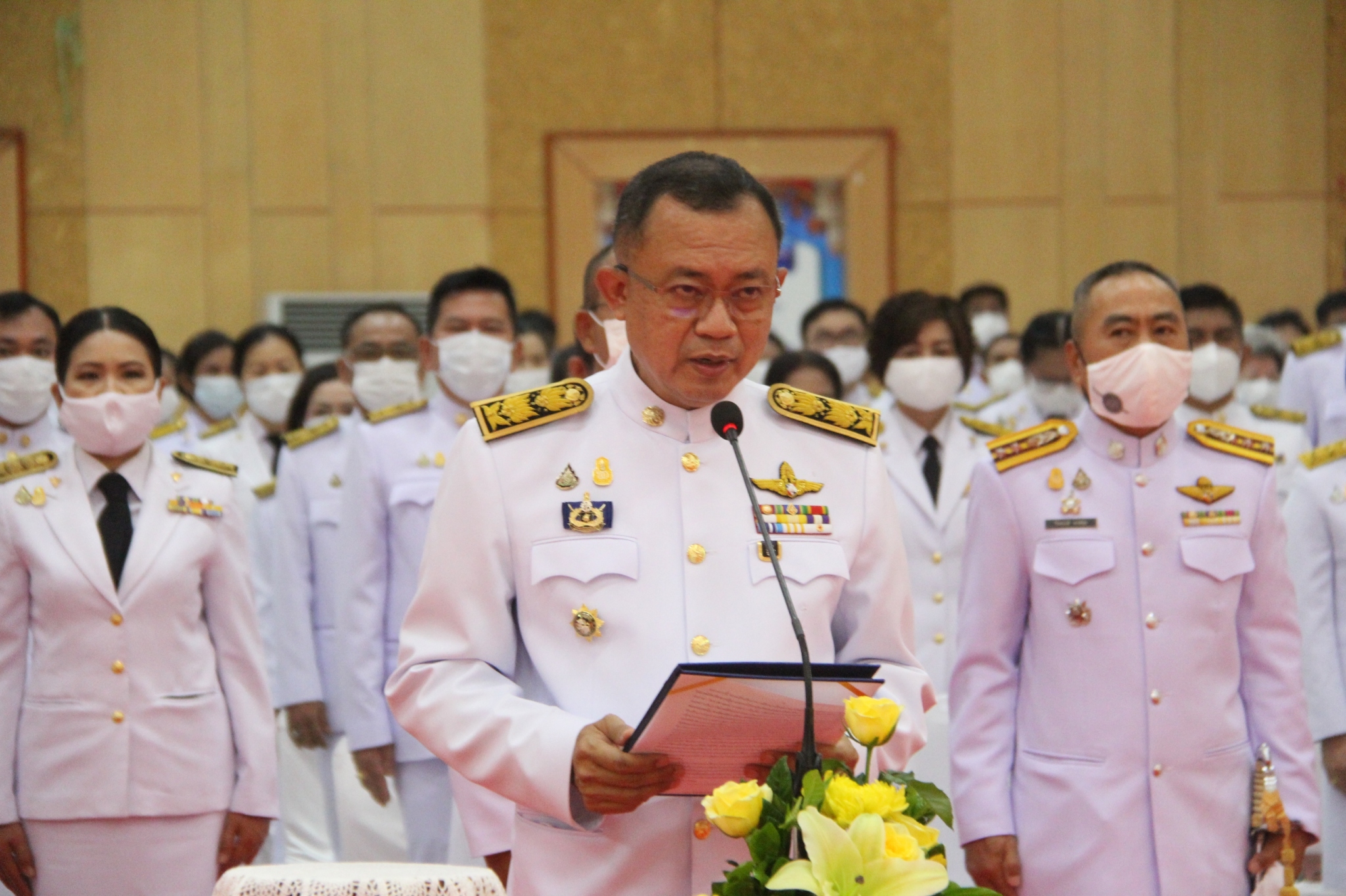 พช.ยโสธรร่วมรัฐพิธี “วันที่ระลึกพระบาทสมเด็จพระนั่งเกล้าเจ้าอยู่หัว พระมหาเจษฎาราชเจ้า” ประจำปี 2564 และร่วมกิจกรรมจิตอาสาพัฒนา เนื่องในวันที่ระลึกพระบาทสมเด็จพระนั่งเกล้าเจ้าอยู่หัว