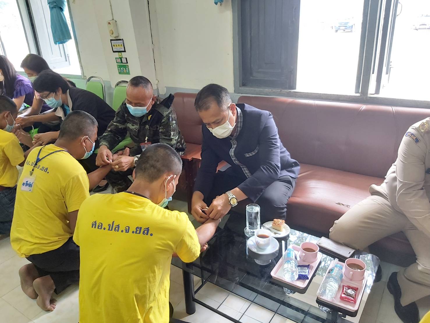 พช.ยโสธร ร่วมพิธีปิดโครงการบำบัดฟื้นฟูฯ ศูนย์ปรับเปลี่ยนพฤติกรรม สร้างภูมิคุ้มกันให้ผู้สมัครใจที่เข้ารับการบำบัดฟื้นฟูผู้เสพยาเสพติด กลับไปใช้ชีวิตได้อย่างปกติในสังคม รุ่นที่ 2 ประจำปี 2564
