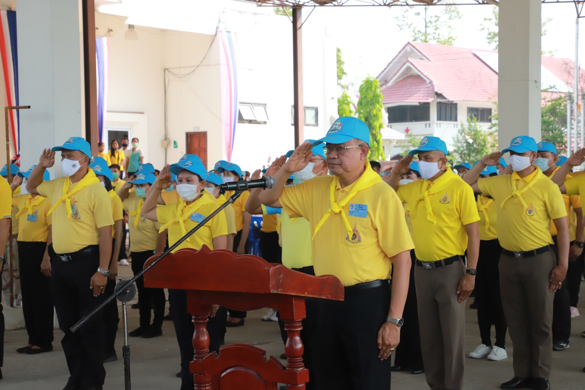 จังหวัดยโสธร ร่วมกับ พช.ยโสธร จัดกิจกรรมจิตอาสาพัฒนาเนื่องในวันคล้ายวันพระราชสมภพสมเด็จพระกนิษฐาธิราชเจ้า กรมสมเด็จพระเทพรัตนราชสุดาฯ สยามบรมราชกุมารี ในวันที่ 2 เมษายน 2564