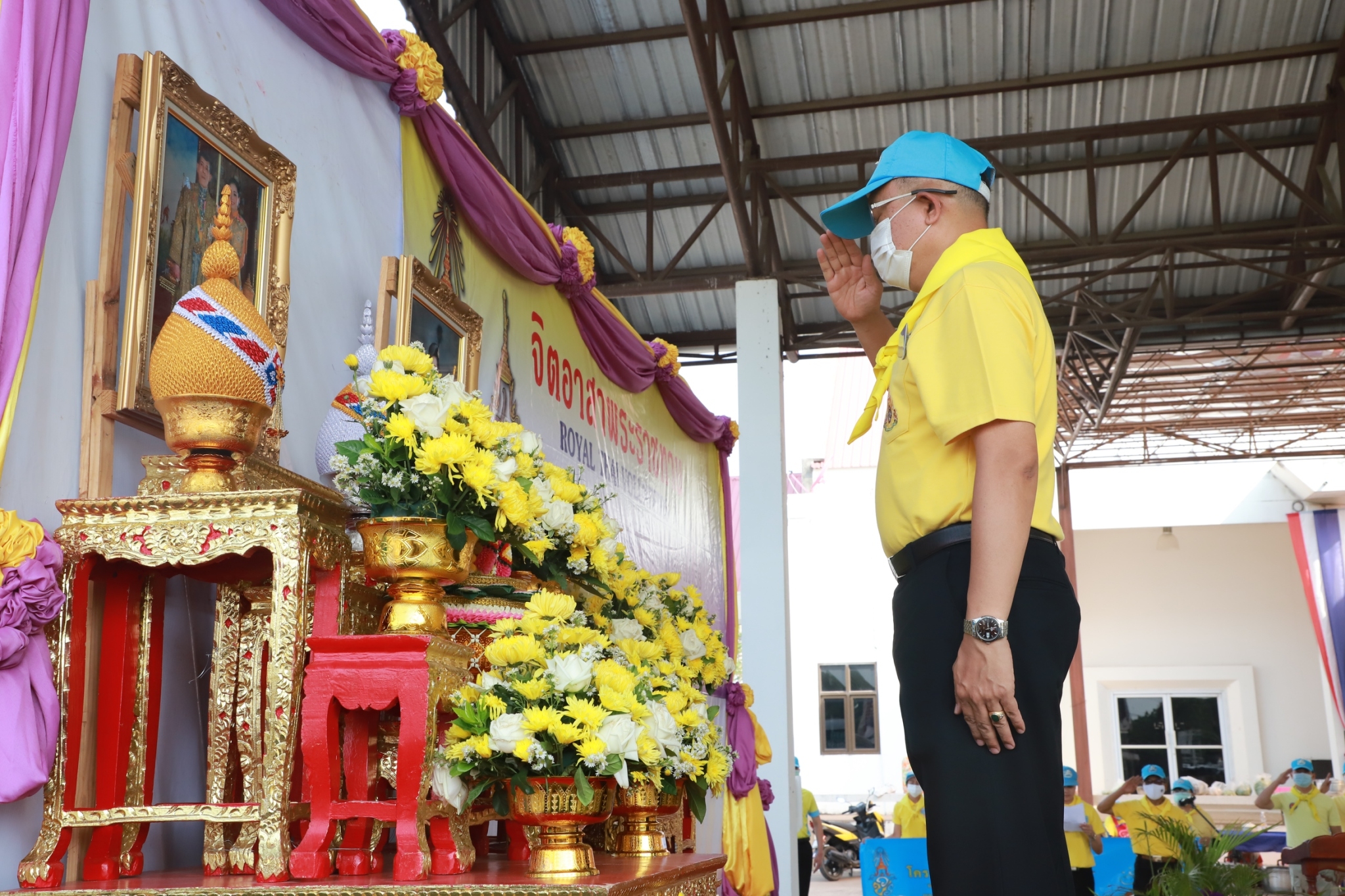 จังหวัดยโสธร ร่วมกับ พช.ยโสธร จัดกิจกรรมจิตอาสาพัฒนาเนื่องในวันคล้ายวันพระราชสมภพสมเด็จพระกนิษฐาธิราชเจ้า กรมสมเด็จพระเทพรัตนราชสุดาฯ สยามบรมราชกุมารี ในวันที่ 2 เมษายน 2564