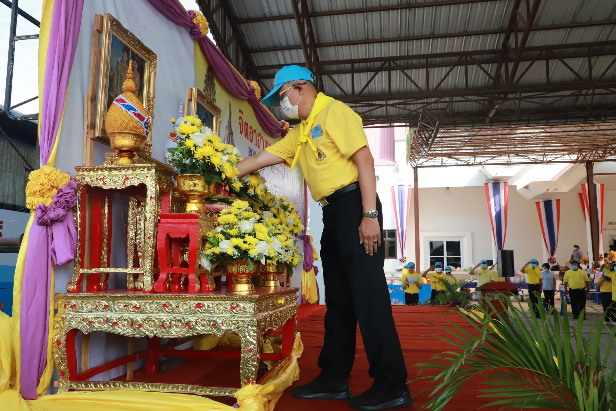 จังหวัดยโสธร ร่วมกับ พช.ยโสธร จัดกิจกรรมจิตอาสาพัฒนาเนื่องในวันคล้ายวันพระราชสมภพสมเด็จพระกนิษฐาธิราชเจ้า กรมสมเด็จพระเทพรัตนราชสุดาฯ สยามบรมราชกุมารี ในวันที่ 2 เมษายน 2564