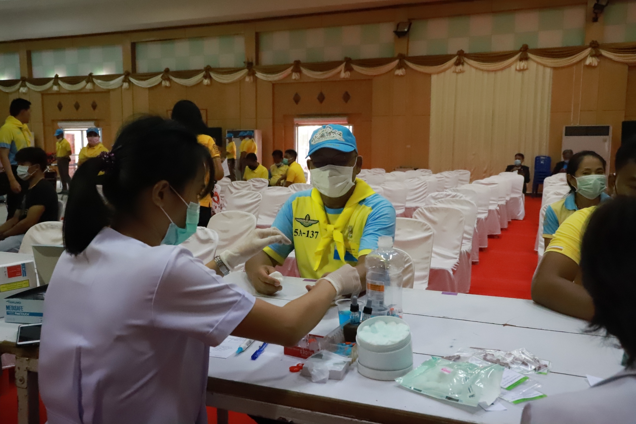 จังหวัดยโสธร รวมพลังแผ่นดิน คนดี ศรียโสธร และจิตอาสาร่วมบริจาคโลหิตและอวัยวะ “หนึ่งคนให้ หลายคนรับ” ถวายเป็นพระราชกุศล เนื่องในวันคล้ายวันพระราชสมภพ สมเด็จพระกนิษฐาธิราชเจ้า กรมสมเด็จพระเทพรัตนราชสุดาฯ สยามบรมราชกุมารี ประจำปี 2564