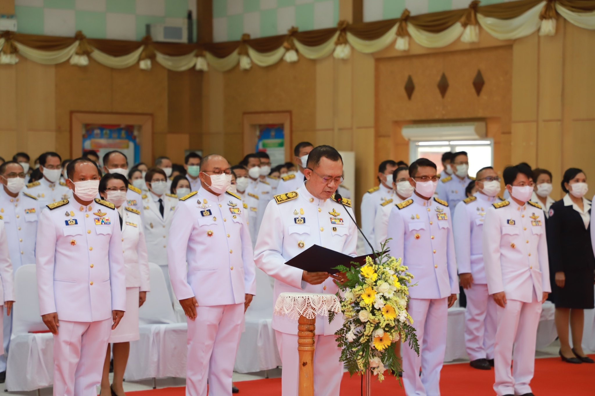 พช.ยโสธร ร่วมพิธีถวายเครื่องราชสักการะ เนื่องในวันพระบาทสมเด็จพระพุทธยอดฟ้าจุฬาโลกมหาราชและวันที่ระลึกมหาจักรีบรมราชวงศ์