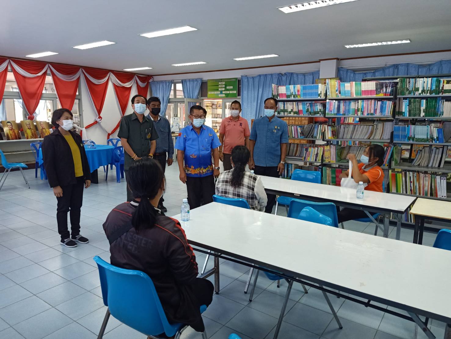 พช.ยโสธร  พัฒนาการจังหวัดยโสธรร่วมงานคัดเลือกผู้ขอรับทุนนวัตกรรมสายอาชีพชั้นสูงและปลูกต้นไม้