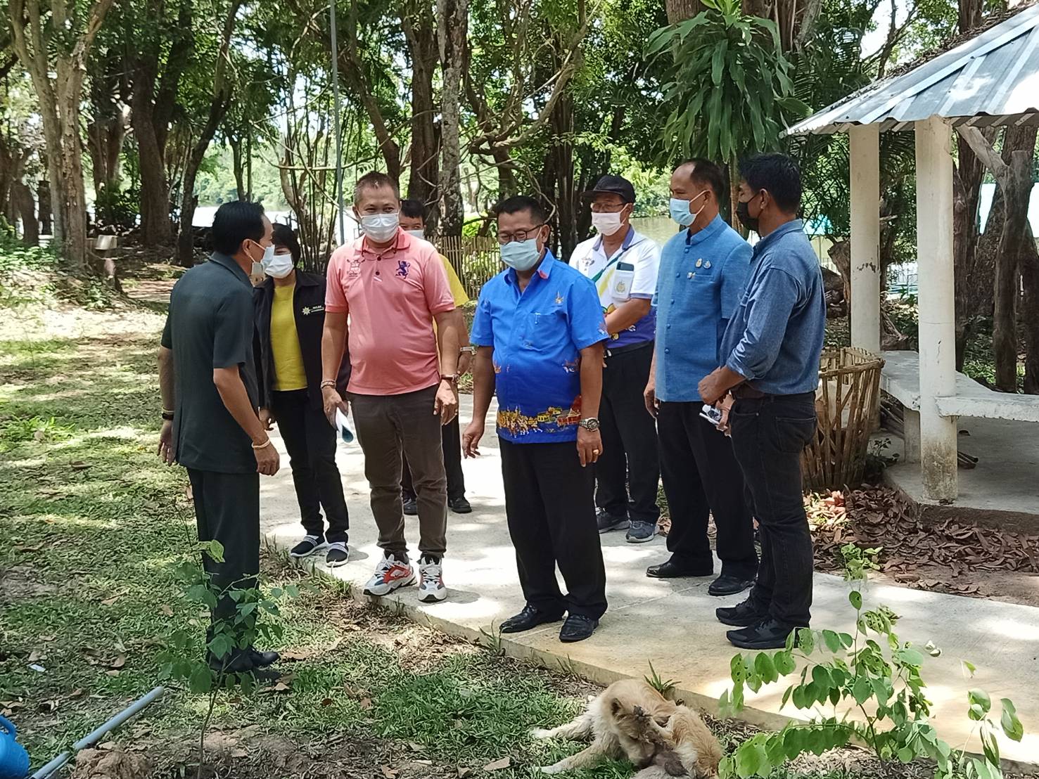 พช.ยโสธร  พัฒนาการจังหวัดยโสธรร่วมงานคัดเลือกผู้ขอรับทุนนวัตกรรมสายอาชีพชั้นสูงและปลูกต้นไม้