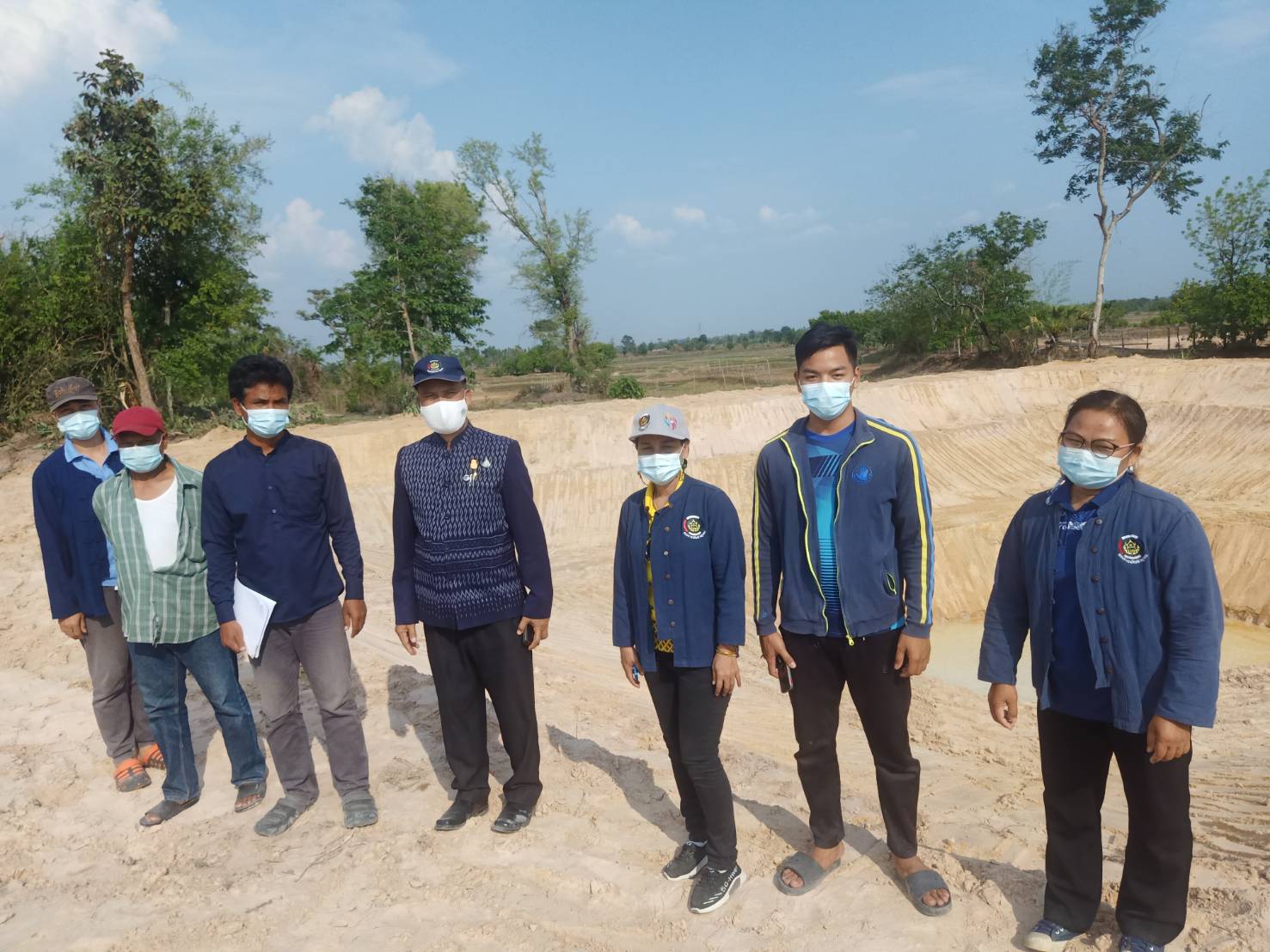 ✍? พช.ยโสธร  พัฒนาการจังหวัดยโสธร เยี่ยมยามถามข่าว “โคก หนอง นา” พื้นที่อำเภอป่าติ้ว