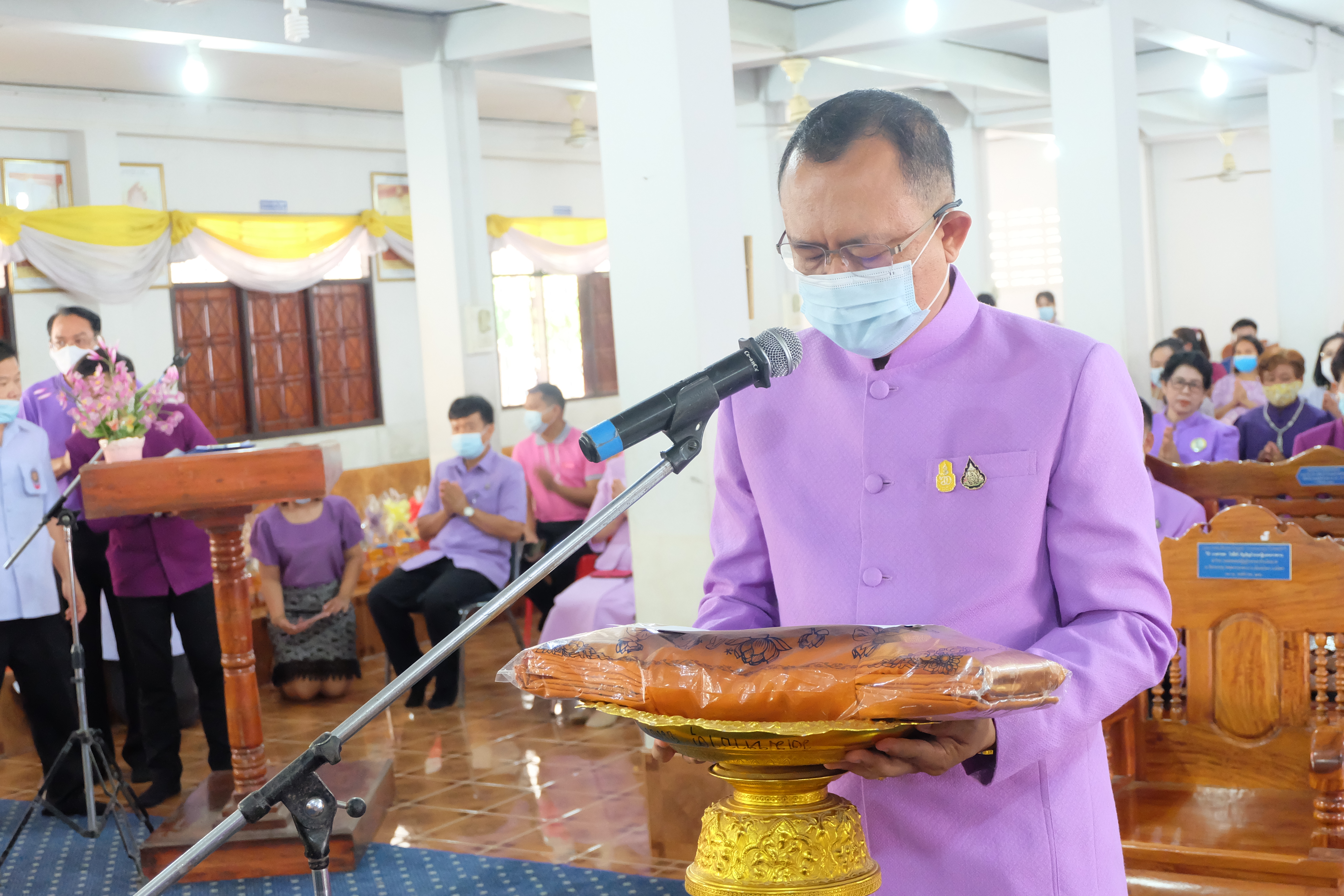 พช.ยโสธร จัดพิธีทอดผ้าป่าสมทบกองทุนพัฒนาเด็กชนบทในพระราชูปถัมภ์ สมเด็จพระเทพรัตนราชสุดาฯ สยามบรมราชกุมารี ประจำปี 2564