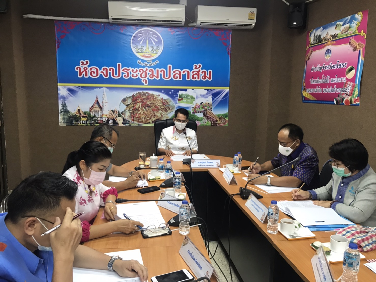 พช.ยโสธร  ประชุมคณะอนุกรรมการบริหารกองทุนพัฒนาบทบาทสตรีจังหวัดยโสธร   ครั้งที่ 4/2564