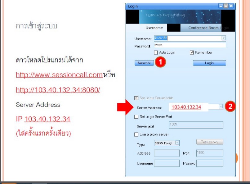 พช.ยโสธร  ประชุมการประกวดลายผ้าพระราชทาน” ผ้าลายขอเจ้าฟ้าสิริวัณณวรี นารีรัตนราชกัญญา โดยใช้ระบบsessioncall