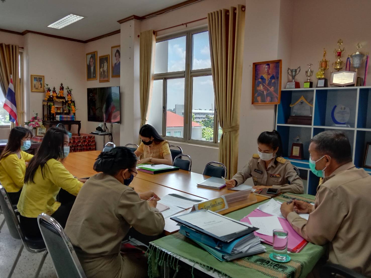 ประชุมวางแผนการทำงานของนักการตลาดรุ่นใหม่ไตรมาส 3-4