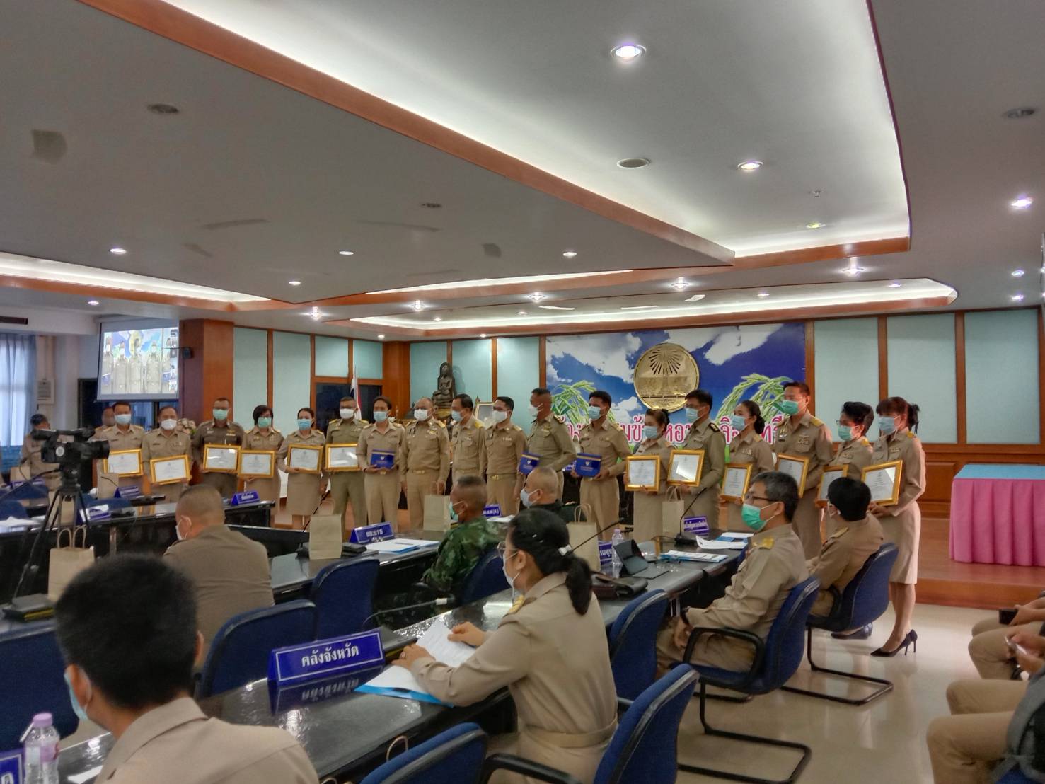 พช.ยโสธร  พัฒนาการจังหวัดยโสธร ประชุมหัวหน้าส่วนราชการประจำจังหวัดยโสธร และการประชุมคณะกรมการจังหวัดยโสธร ครั้งที่ 5/2564