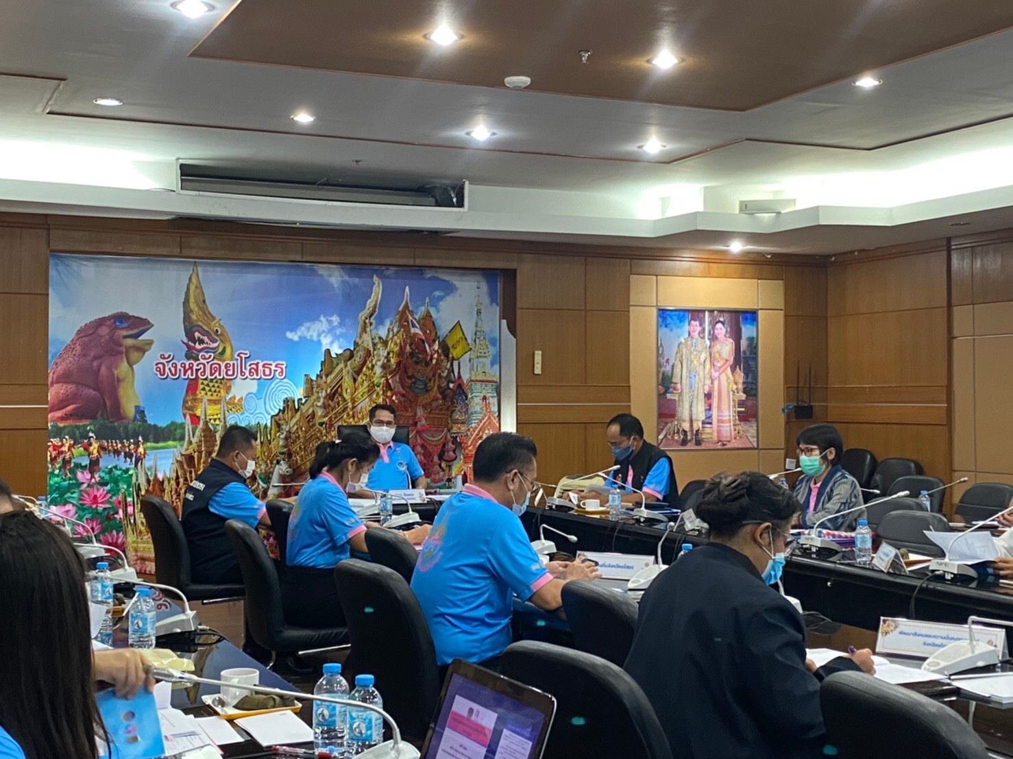 ประชุมคณะอนุกรรมการบริหาร กองทุนพัฒนาบทบาทสตรีระดับจังหวัด จังหวัดยโสธร     ครั้งที่ 5/2564