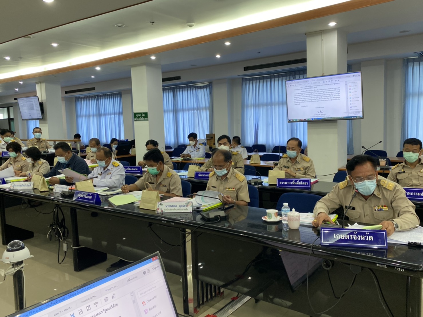 พช. ยโสธร ร่วมประชุมคณะกรรมการบริหารโครงการยกระดับแปลงใหญ่ด้วยเกษตรสมัยใหม่และเชื่อมโยงตลาดจังหวัดยโสธร ครั้งที่ 2/2564