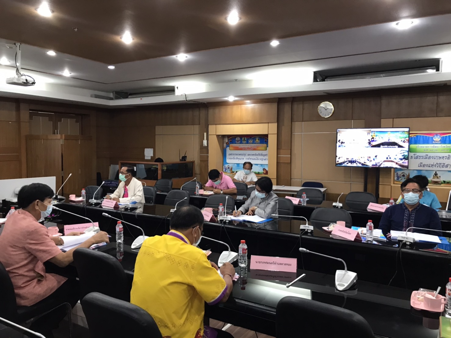 ประชุมคณะกรรมการบริหารงานกลุ่มจังหวัดแบบบูรณาการ (ก.บ.ก.)ครั้งที่ 2/2564 ผ่านวีดิทัศน์ทางไกล Video Conference ครั้งที่ 2/2564