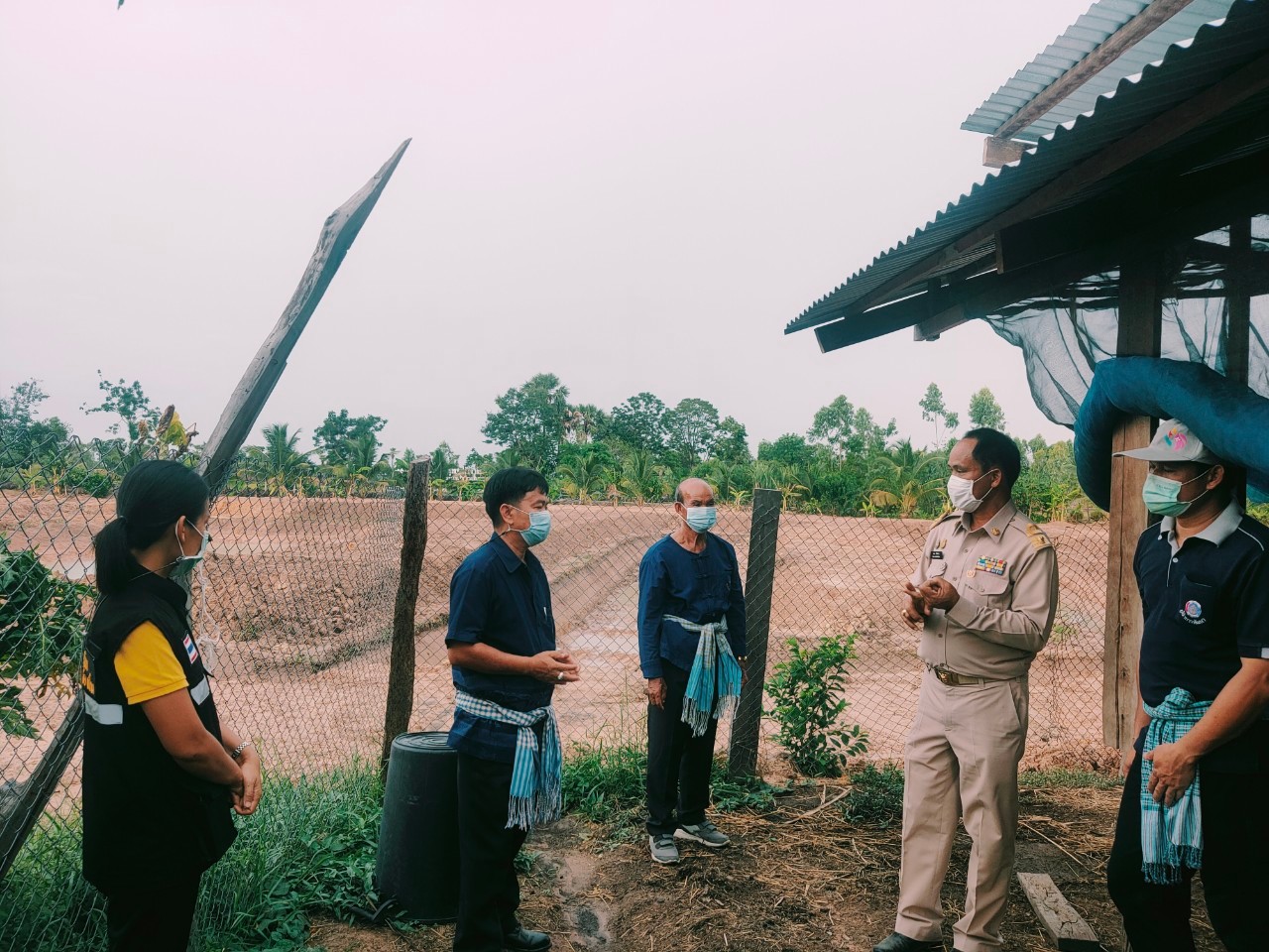 นับเป็นมงคลยิ่ง พิธีบวงสรวงปฐมฤกษ์ ขุดโคก หนอง นา พื้นที่เรียนรู้ชุมชนต้นแบบการพัฒนาคุณภาพชีวิต (Community Lab  Model for quality of life : CLM)