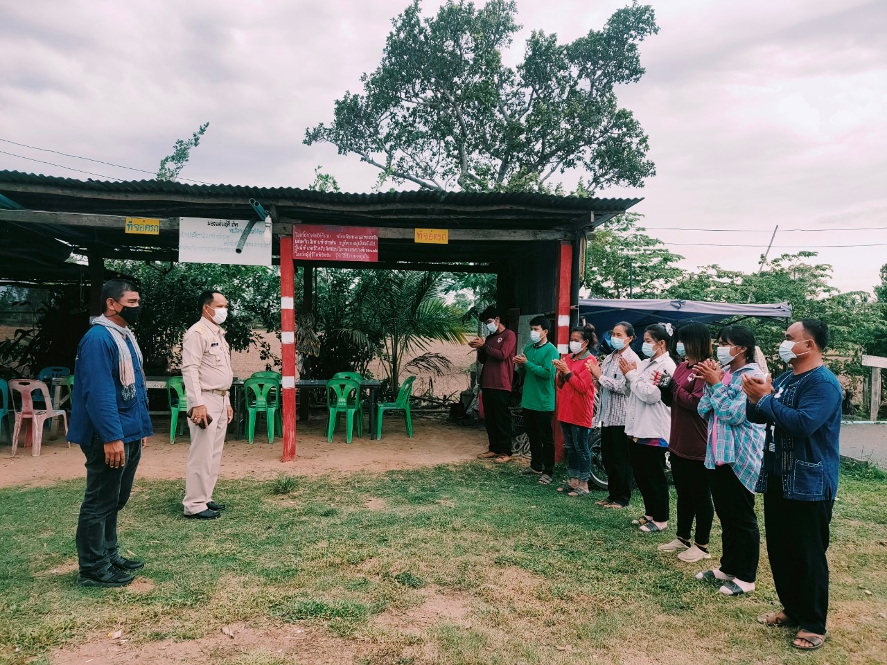 นับเป็นมงคลยิ่ง พิธีบวงสรวงปฐมฤกษ์ ขุดโคก หนอง นา พื้นที่เรียนรู้ชุมชนต้นแบบการพัฒนาคุณภาพชีวิต (Community Lab  Model for quality of life : CLM)