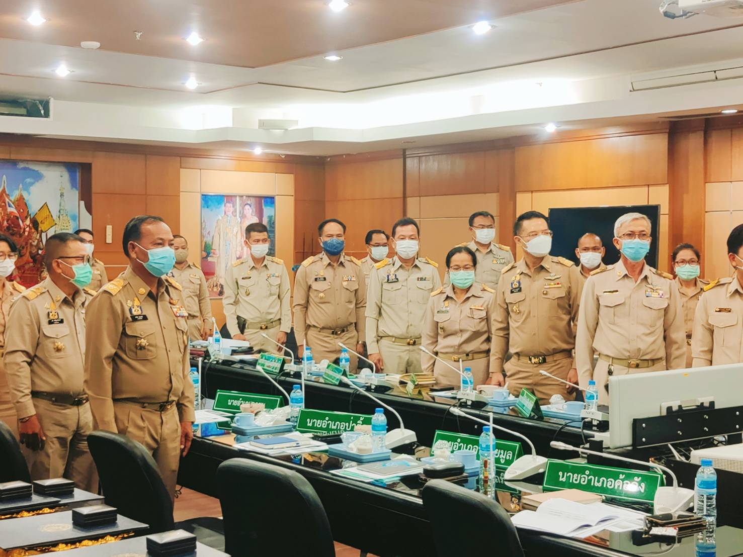 พช.ยโสธร  ร่วมประชุมหัวหน้าส่วนราชการ หัวหน้าหน่วยงานรัฐวิสาหกิจ ในสังกัดกระทรวงมหาดไทย และนายอำเภอ  ประจำเดือนมิถุนายน ครั้งที่ 5/2564