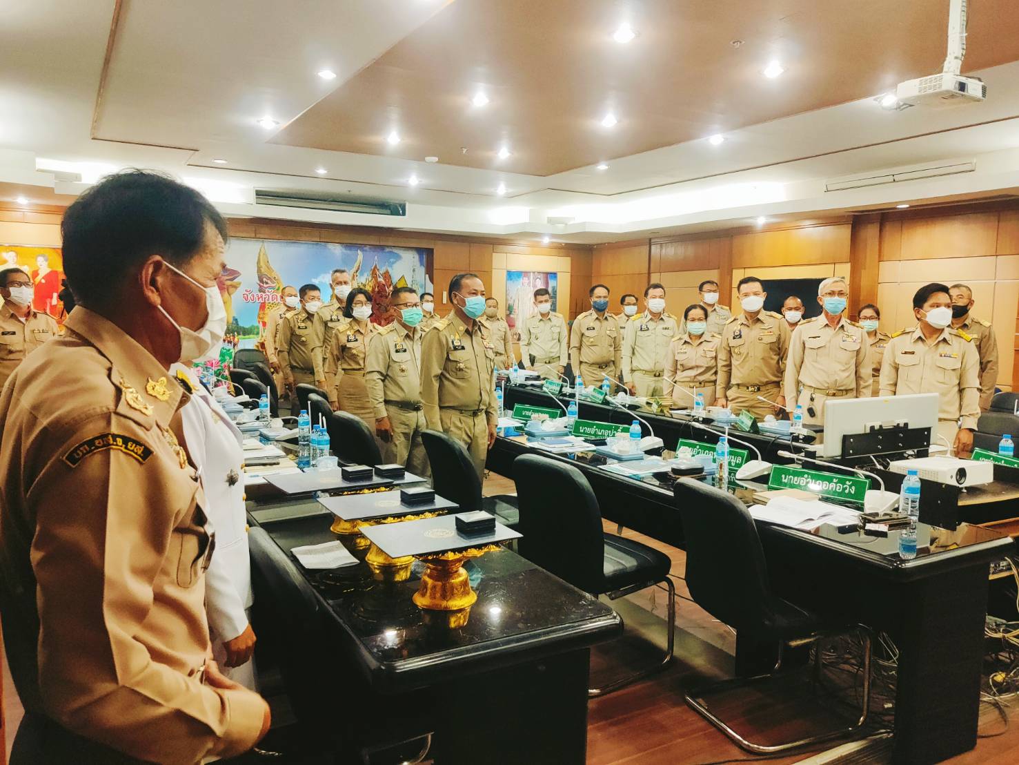 พช.ยโสธร  ร่วมประชุมหัวหน้าส่วนราชการ หัวหน้าหน่วยงานรัฐวิสาหกิจ ในสังกัดกระทรวงมหาดไทย และนายอำเภอ  ประจำเดือนมิถุนายน ครั้งที่ 5/2564
