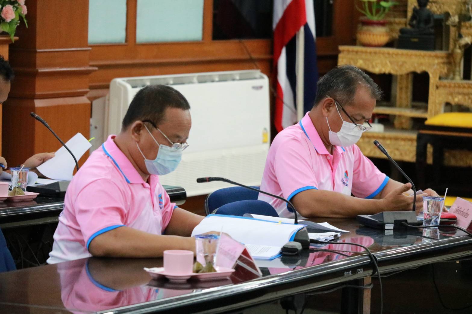 พ่อเมืองยโสธร ประชุมคณะกรรมการขับเคลื่อนไทยไปด้วยกันระดับจังหวัด