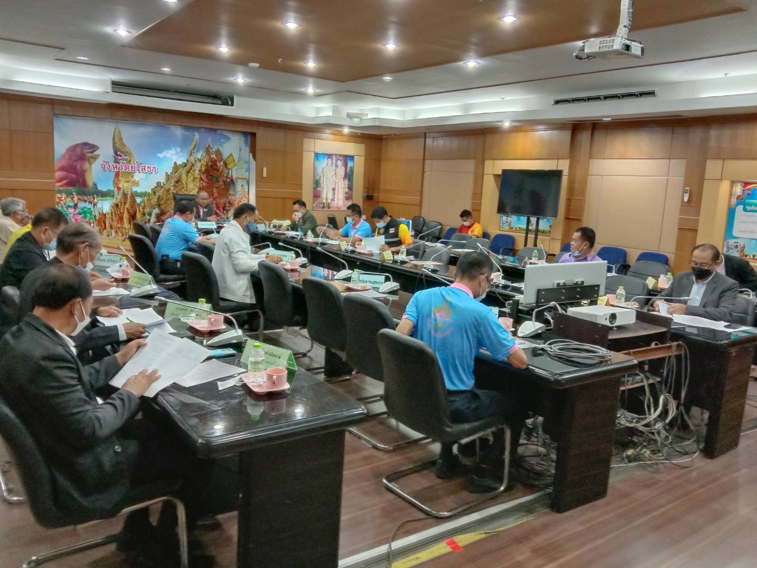 พช.ยโสธร  ร่วมประชุมคณะกรรมการพนักงานเทศบาลจังหวัดยโสธร (ก.ท.จ.ยโสธร)