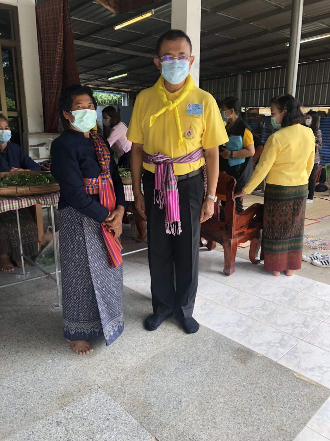 พช. ยโสธร พ่อเมืองยโสธร รณรงค์ ประชาสัมพันธ์ เชิญชวนการสวมใส่ผ้าไทย  “ผ้าไทย ใส่ให้สนุก”