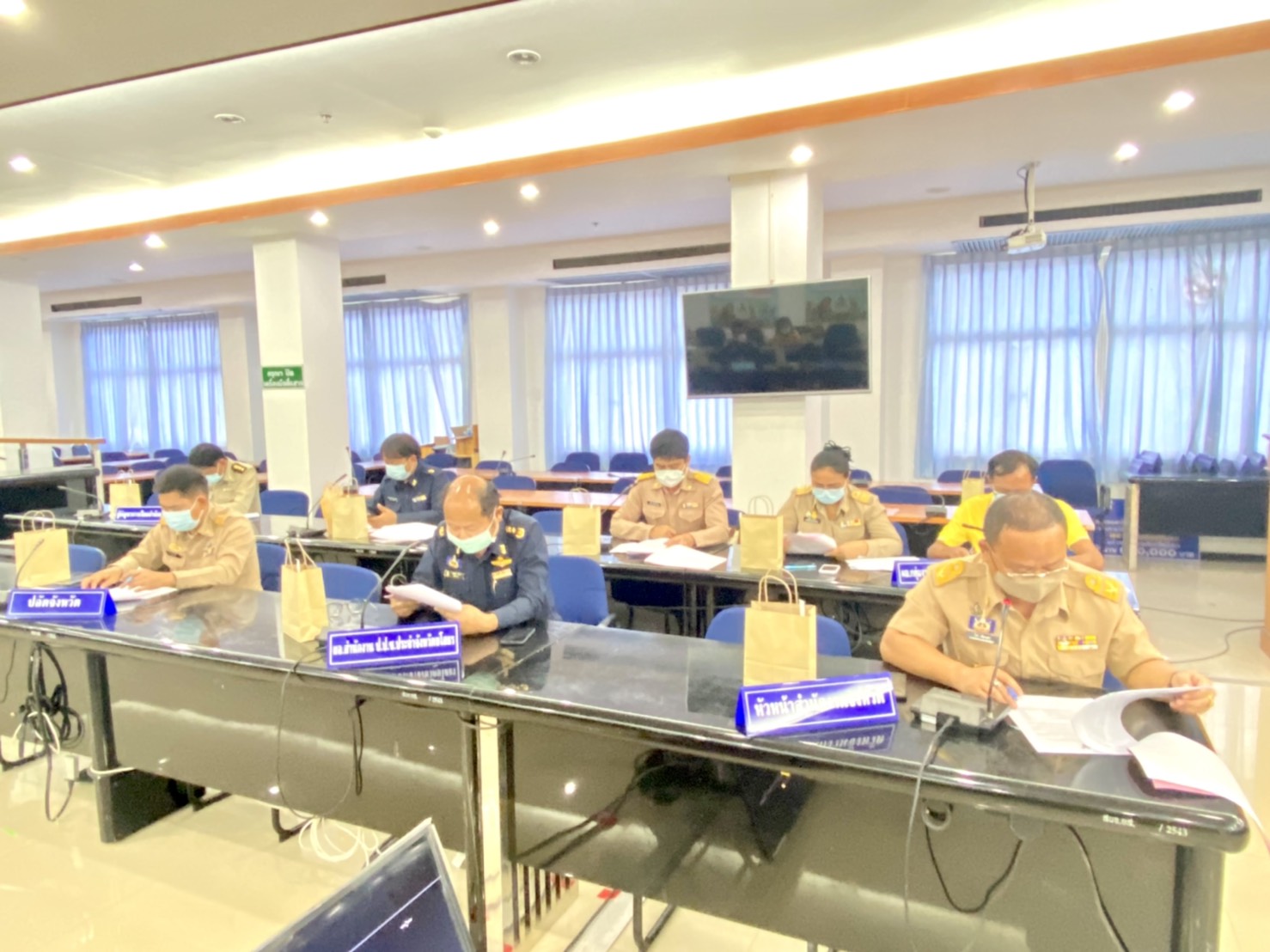คณะอนุกรรมการการดำเนินงานตามยุทธศาสตร์ชาติว่าด้วยการป้องกันและปราบปรามการทุจริตจังหวัดยโสธร ครั้งที่ 2/2564