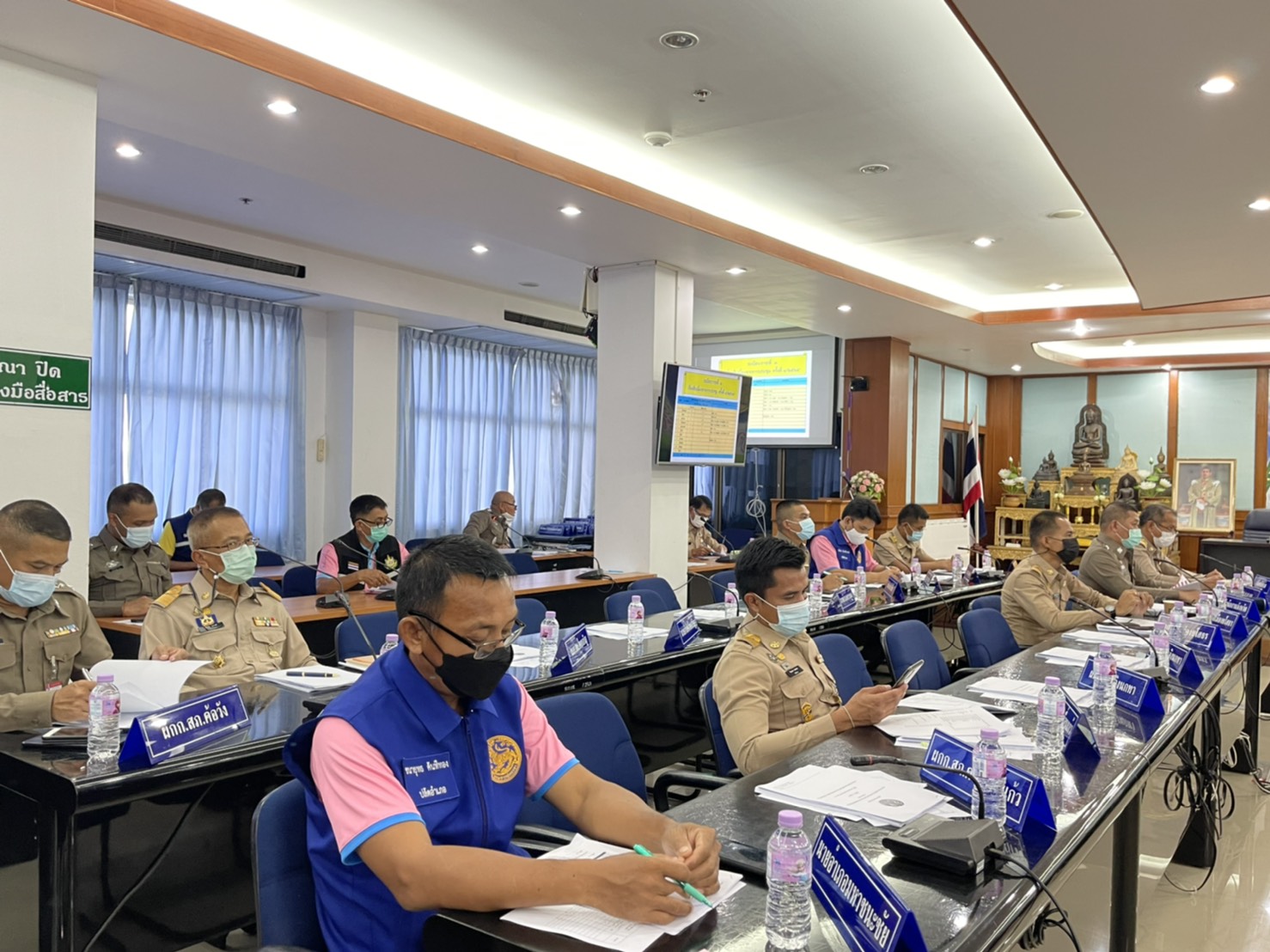 คณะกรรมการรักษาความปลอดภัยและความเรียบร้อยจังหวัดยโสธร ประจำเดือนมิถุนายน  2564