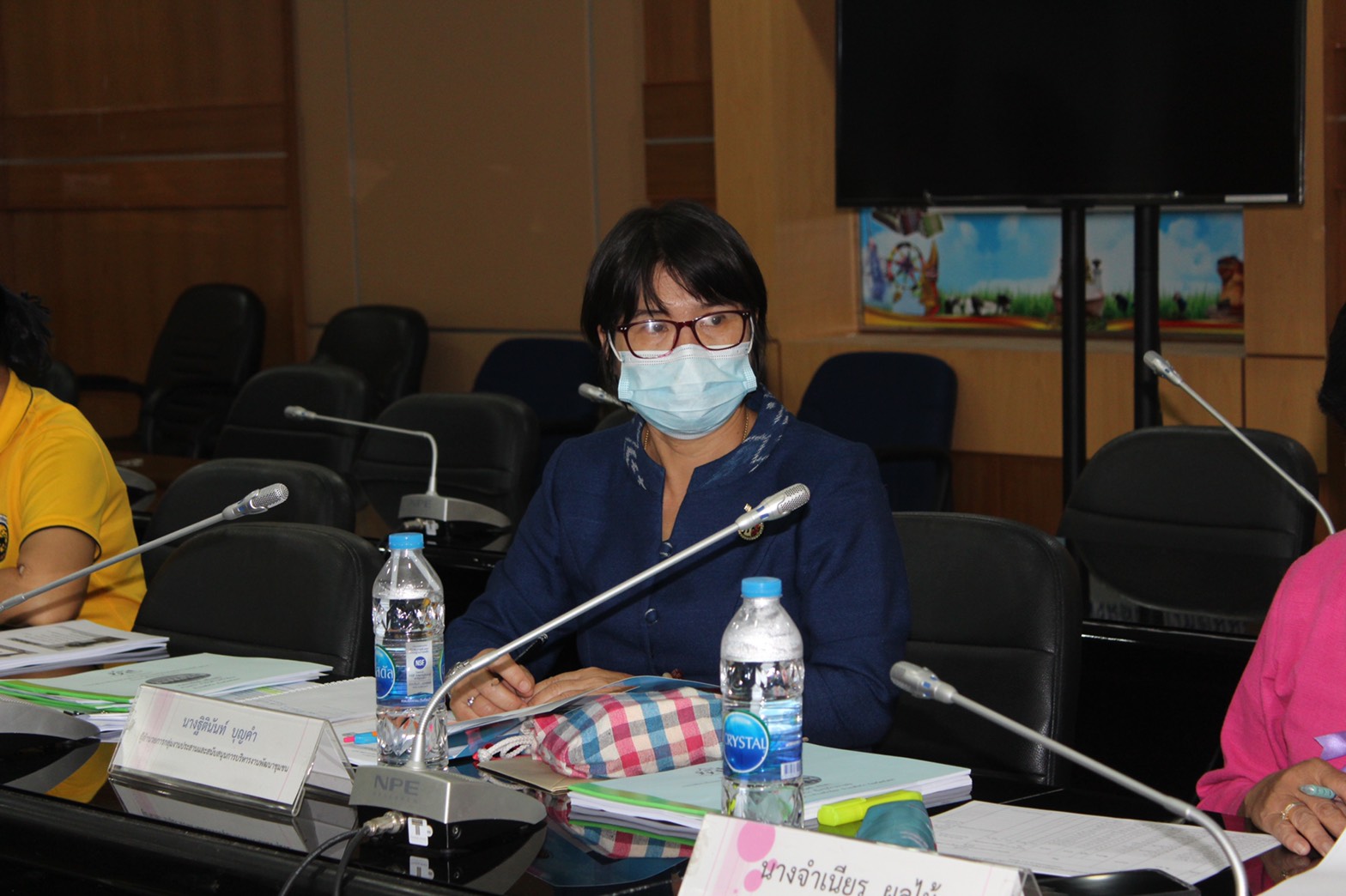 ??พช.ยโสธร ประชุมพิจารณาเข้มการรับรองมาตรฐานการพัฒนาชุมชน (มชช.) ประจำปี 2564