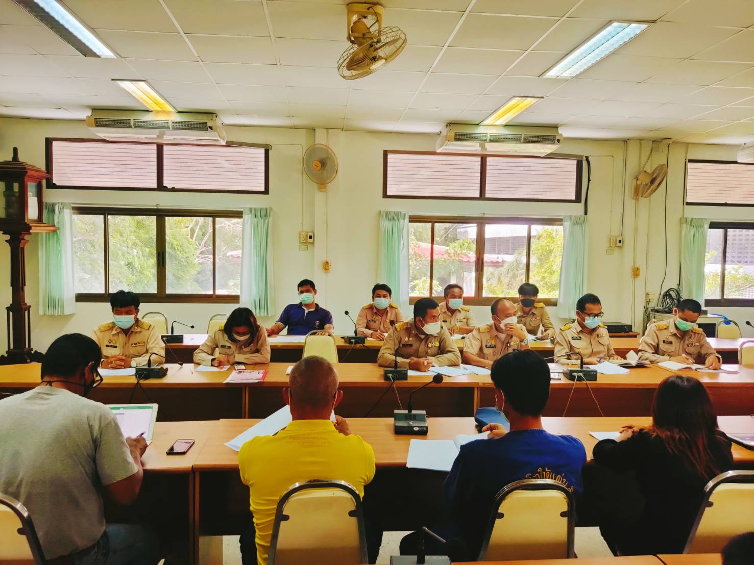 พช. ยโสธร ติดตาม สนับสนุนการขับเคลื่อนโครงการพัฒนาพื้นที่ต้นแบบการคุณภาพชีวิตตามหลักทฤษฎีใหม่ ประยุกต์สู่ “โคก หนอง นา พช.” กิจกรรมที่ 5 บูรณาการร่วมพัฒนาพื้นที่ระดับตำบล พื้นที่อำเภอมหาชนะชัย