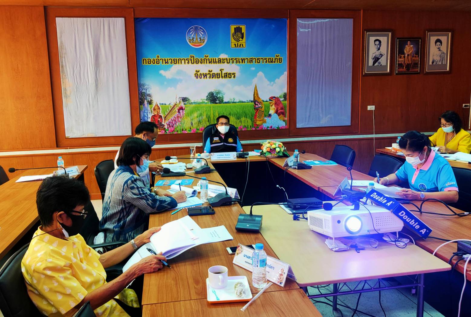 พช. ยโสธร เดินหน้าประชุมคณะอนุกรรมการบริหาร กองทุนพัฒนาบทบาทสตรีระดับจังหวัด จังหวัดยโสธร     ครั้งที่ 7/2564