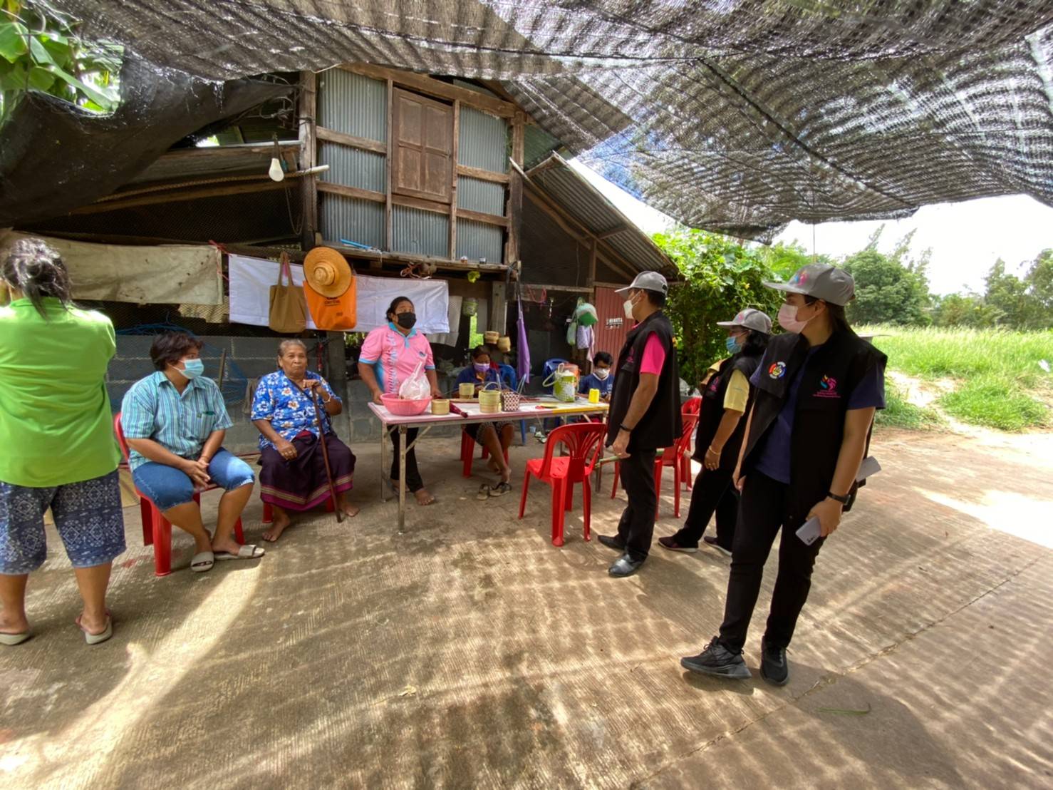 คณะทำงานติดตาม กองทุนพัฒนาบทบาทสตรีจังหวัดยโสธร (ทีมใต้ร่มบารมีพญาแถน) ออกติดตามกองทุนพัฒนาบทบาทสตรี พื้นที่อำเภอมหาชนะชัย