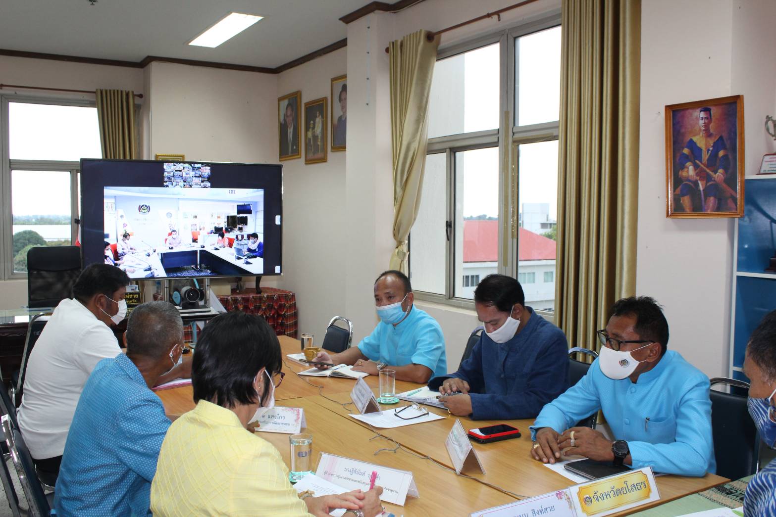 ร่วมประชุมสร้างความเข้าใจคู่มือการปฏิบัติงานกระบวนงาน การจัดซื้อ/จัดจ้าง โครงการพัฒนาพื้นที่ต้นแบบการพัฒนาคุณภาพชีวิตตามตามหลักทฤษฎีใหม่ ประยุกต์สู่”โคก หนอง นา โมเดล”