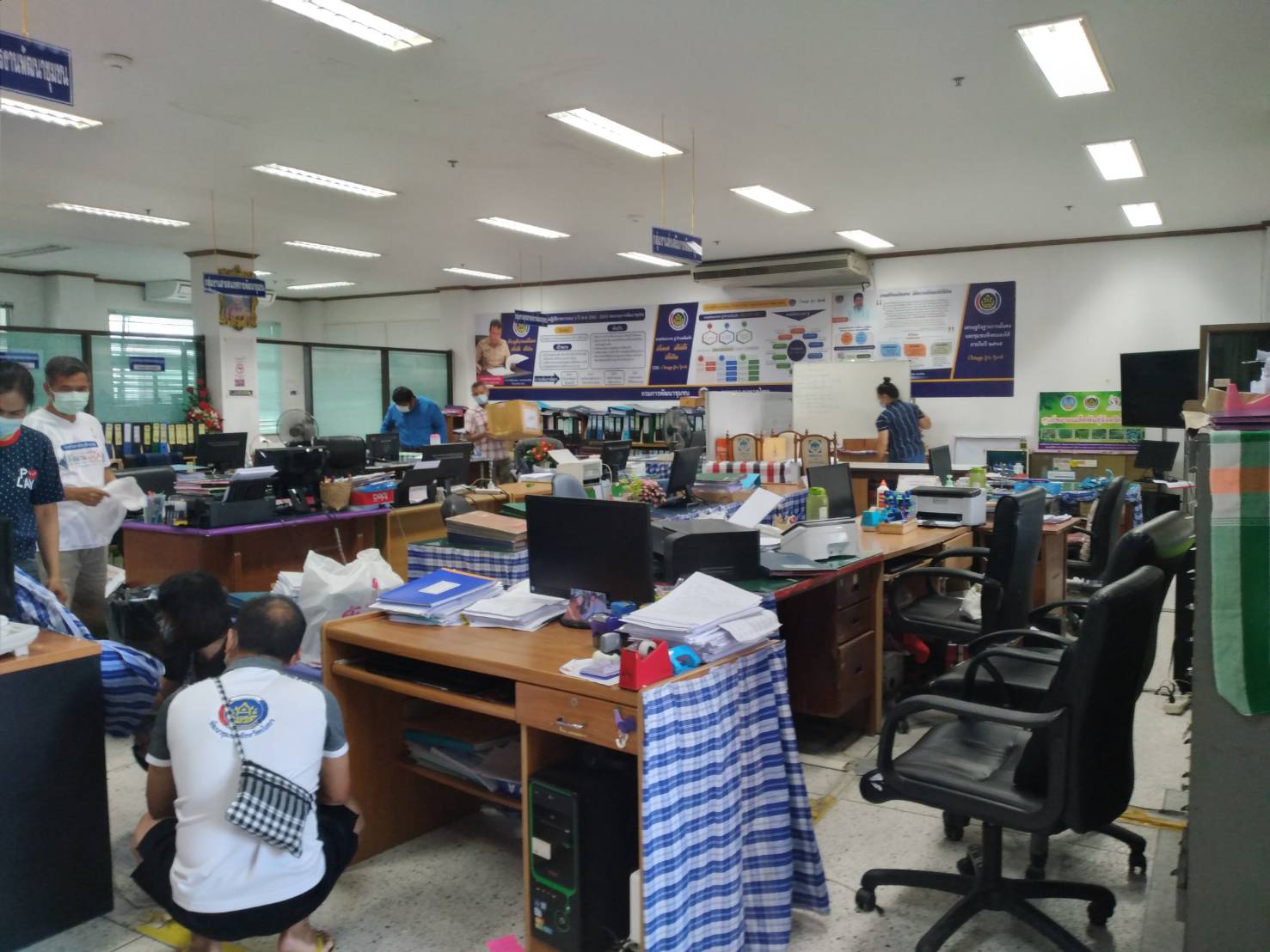 ร่วมแรง เอามื้อสามัคคี จัดกิจกรรม 5 ส สำนักงานพัฒนาชุมชนจังหวัดยโสธร