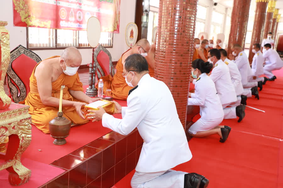 พ่อเมืองยโสธร นำภาคราชการประกอบพิธีเจริญพระพุทธมนต์ เฉลิมพระเกียรติ และถวายพระราชกุศล สมเด็จเจ้าฟ้าฯ กรมพระศรีสวางควัฒน วรขัตติยราชนารี เนื่องในโอกาสวันคล้ายวันประสูติ 4 กรกฎาคม 2564