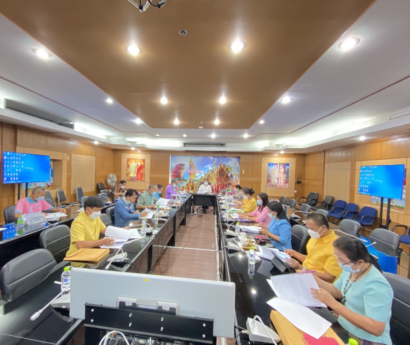 พช.ยโสธร  จัดประชุมคณะกรรมการจัดงานเดินแบบผ้าไทย ผ้าพื้นเมือง ในการจัดงาน “250 ปี ฮุ่งเฮืองเมืองยศ”