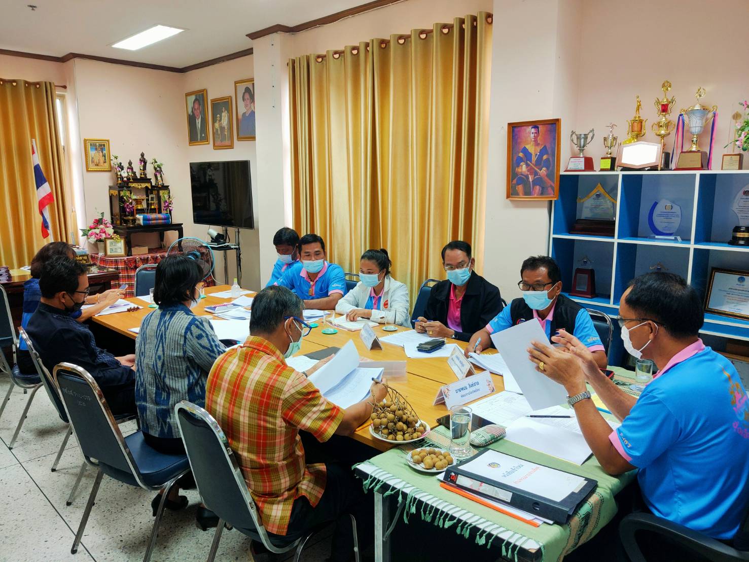 ??พช.ยโสธร จัดประชุมประสานแผนสำนักงานพัฒนาชุมชนจังหวัดยโสธร ครั้งที่ 8/2564