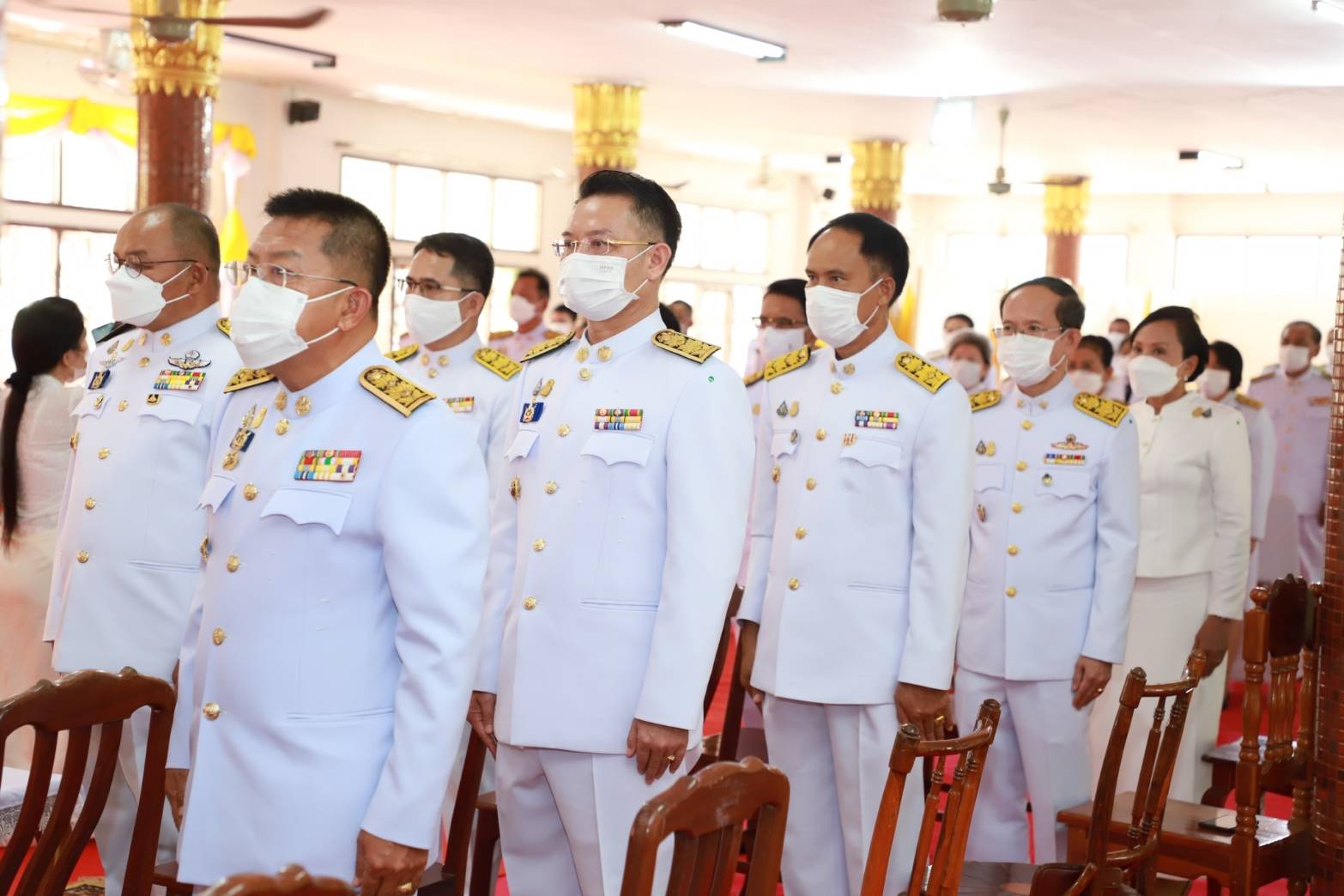 พช.ยโสธร พ่อเมืองยโสธร นำภาคราชการ จัดกิจกรรมเฉลิมพระเกียรติพระบาทสมเด็จพระเจ้าอยู่หัว เนื่องในโอกาสวันเฉลิมพระชนมพรรษา 28 กรกฏาคม 2564 และพิธีเจริญพระพุทธมนต์ สมโภชพระสุกเฉลิมพระเกียรติและถวายพระราชกุศล