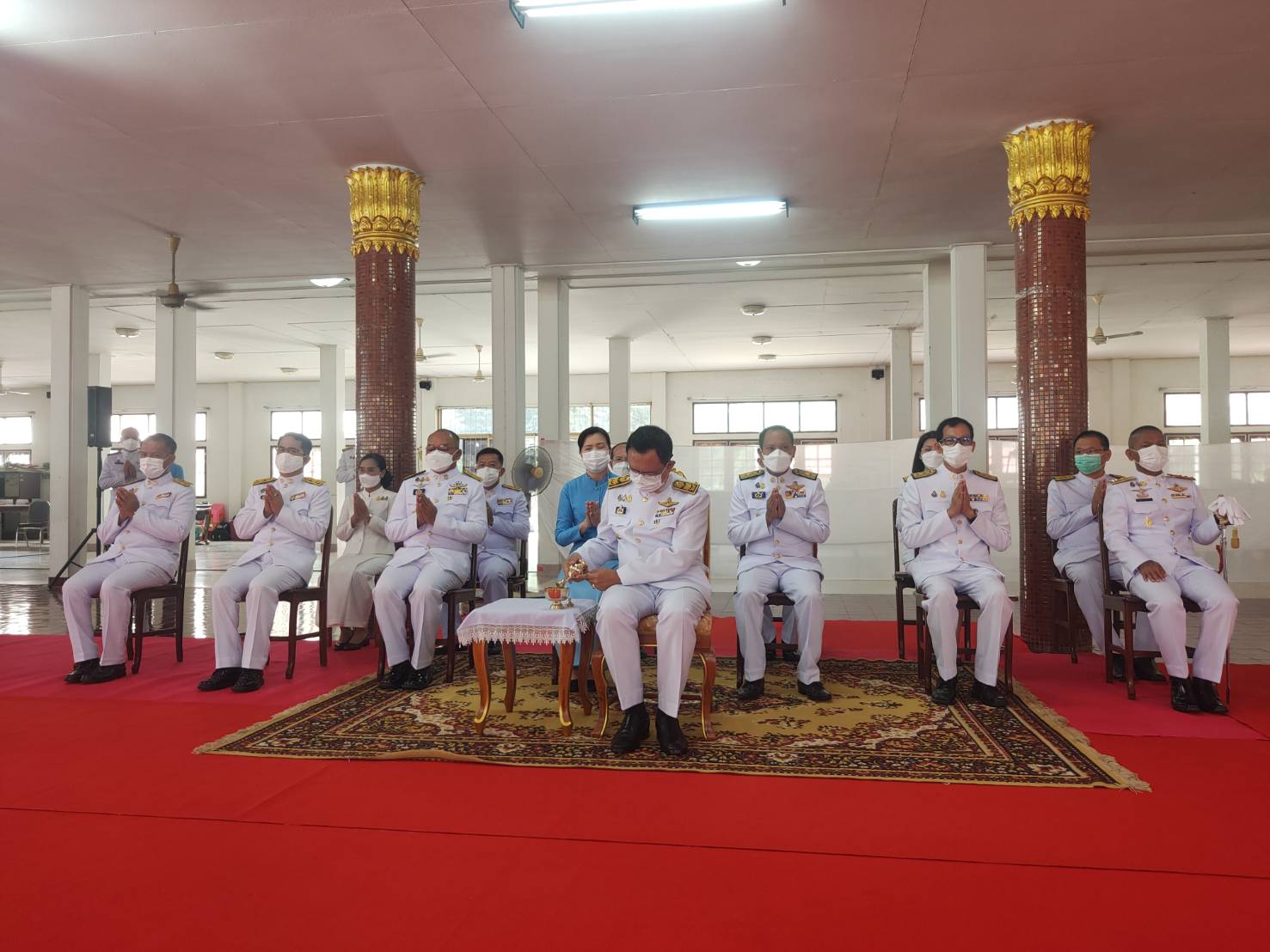 พ่อเมืองยโสธร นำภาคราชการ จัดกิจกรรมเฉลิมพระเกียรติสมเด็จพระนางเจ้าสิริกิติ์ พระบรมราชินีนาถ พระบรมราชชนนีพันปีหลวง เนื่องในโอกาสวันเฉลิมพระชนมพรรษา 12 สิงหาคม 2564 และพิธีเจริญพระพุทธมนต์ สมโภชพระสุกเฉลิมพระเกียรติและถวายพระราชกุศล