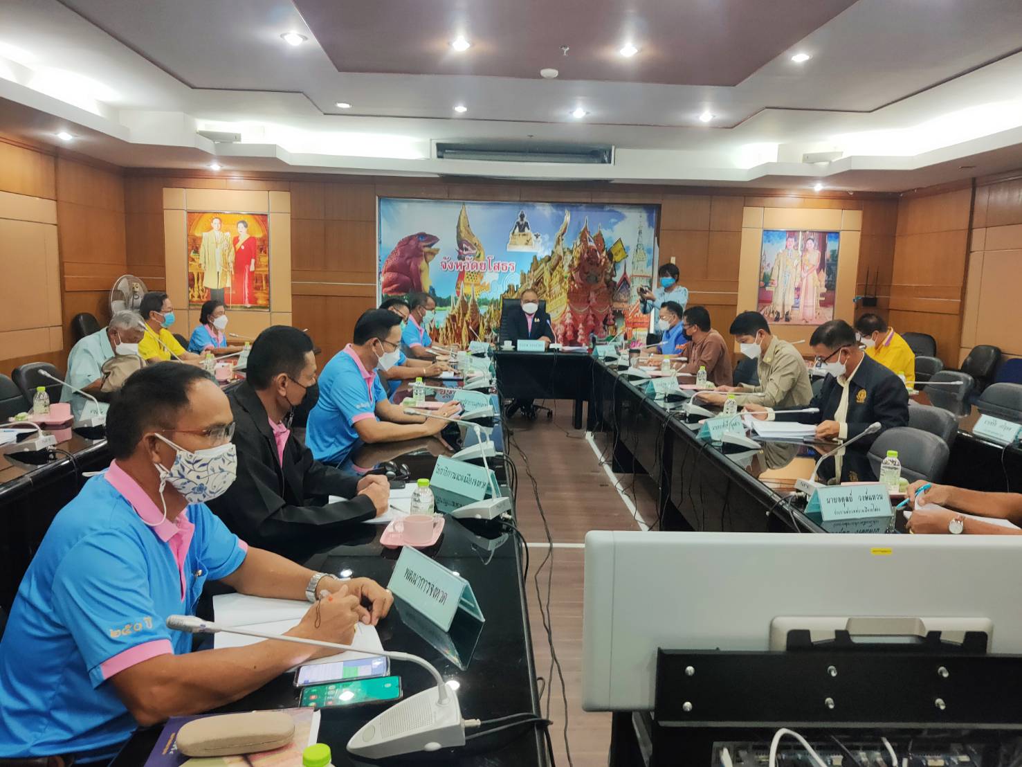 พช.ยโสธร  พัฒนาการจังหวัดยโสธร ร่วมประชุมคณะกรรมการพนักงานเทศบาลจังหวัดยโสธร (ก.ท.จ.ยโสธร)