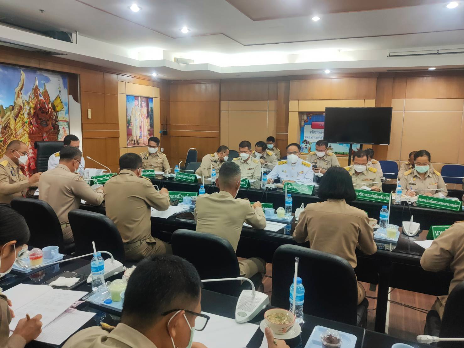 พช.ยโสธร  ร่วมประชุมหัวหน้าส่วนราชการ หัวหน้าหน่วยงานรัฐวิสาหกิจ ในสังกัดกระทรวงมหาดไทย และนายอำเภอ  ประจำเดือนสิงหาคม ครั้งที่ 6/2564