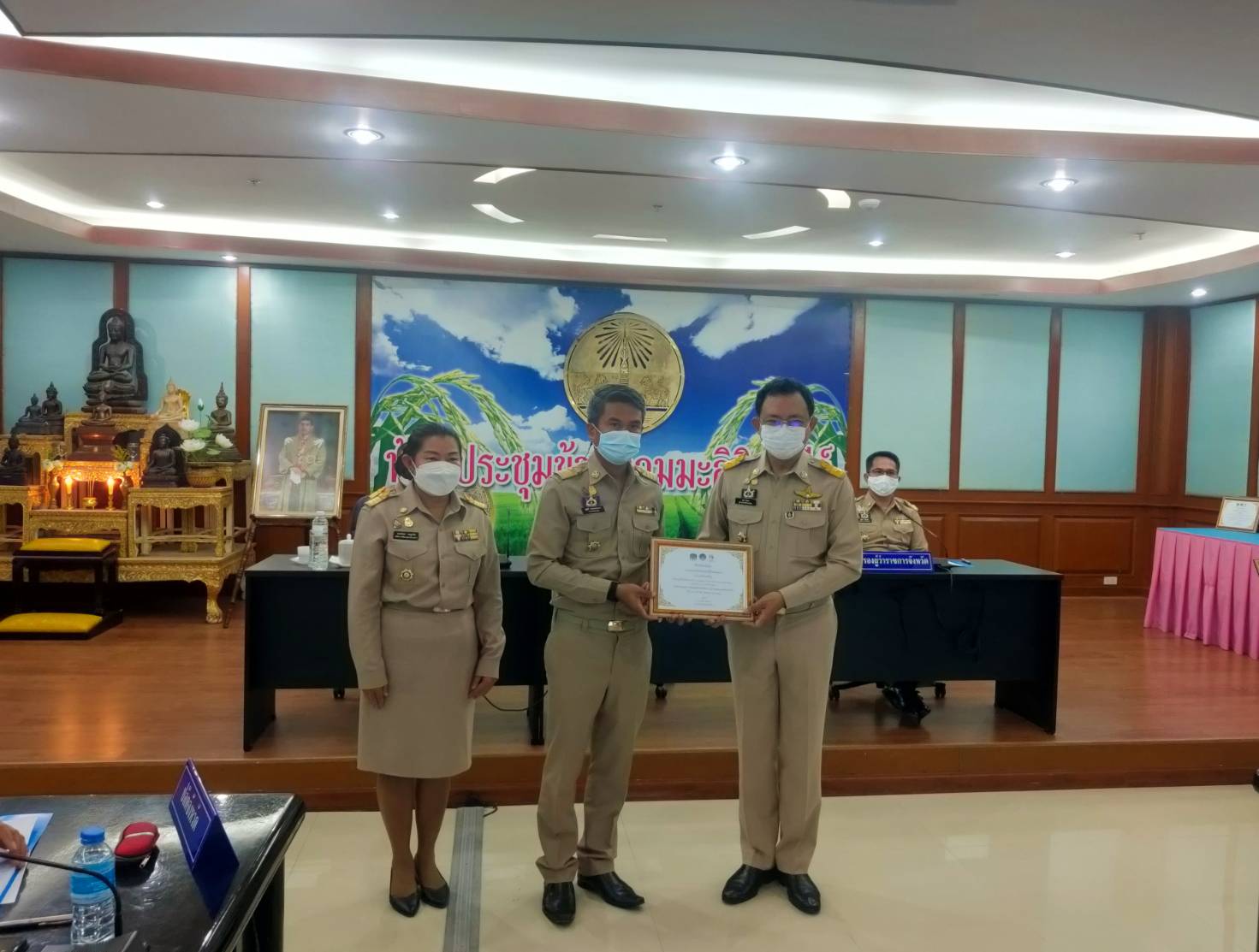 ร่วมการประชุมคณะกรมการจังหวัด หัวหน้าส่วนราชการ และนายอำเภอ ครั้งที่ 6/2564