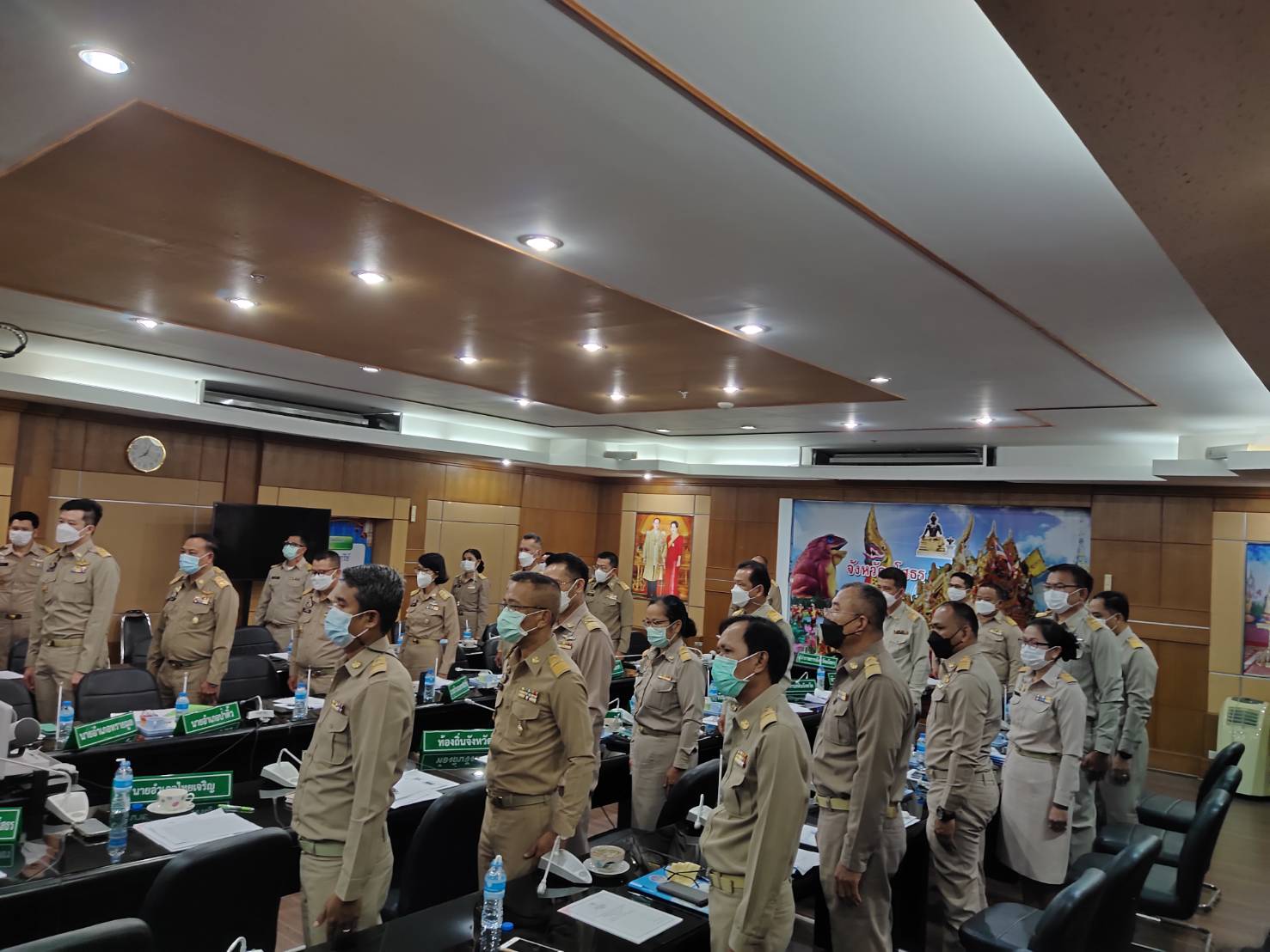 พช.ยโสธร  ร่วมประชุมหัวหน้าส่วนราชการ หัวหน้าหน่วยงานรัฐวิสาหกิจ ในสังกัดกระทรวงมหาดไทย และนายอำเภอ  ประจำเดือนสิงหาคม ครั้งที่ 6/2564