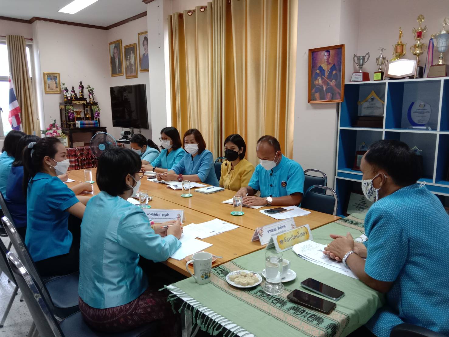 พช. ยโสธร ประชุมติดตาม วางแผนการดำเนินงาน กลุ่มงานประสานและสนับสนุนการบริหารงานพัฒนาชุมชน สำนักงานพัฒนาชุมชนจังหวัดยโสธร