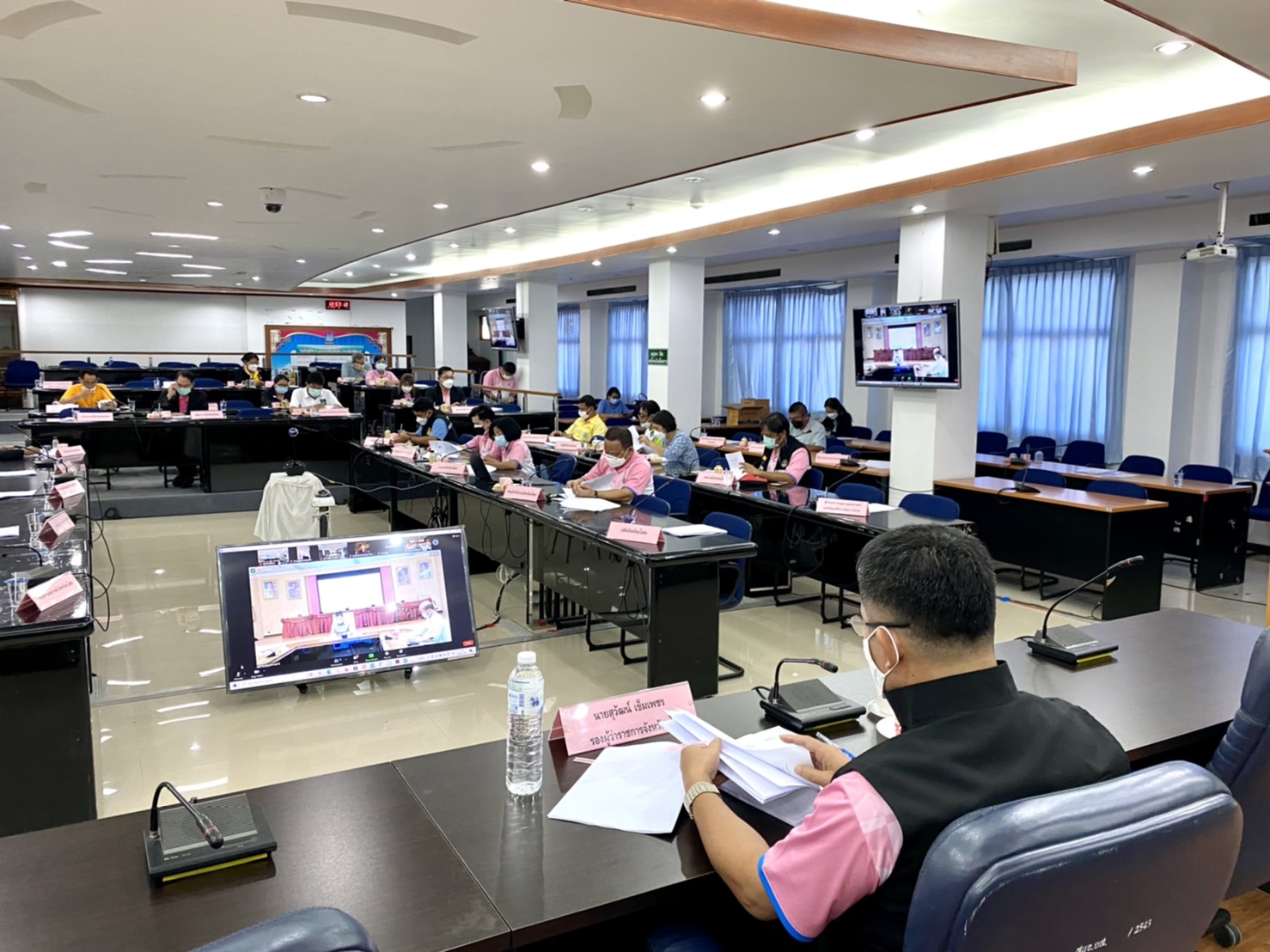 พช. ยโสธร ประชุมคณะอนุกรรมการจัดทำแผนพัฒนากลุ่มจังหวัดภาคตะวันออกเฉียงเหนือตอนล่าง 2 พ.ศ. ๒๕๒๖ – ๒๕๗๐ และคณะทำงานจัดทำแผนปฏิบัติราชการประจำปีของกลุ่มจังหวัดภาคตะวันออกเฉียงเหนือตอนล่าง 2 ประจำปีงบประมาณ พ.ศ๒๕๖๐ โดยประชุมผ่านสื่ออิเล็กทรอนิกส์ด้วยโปรแกรม (Zoom Meeting)