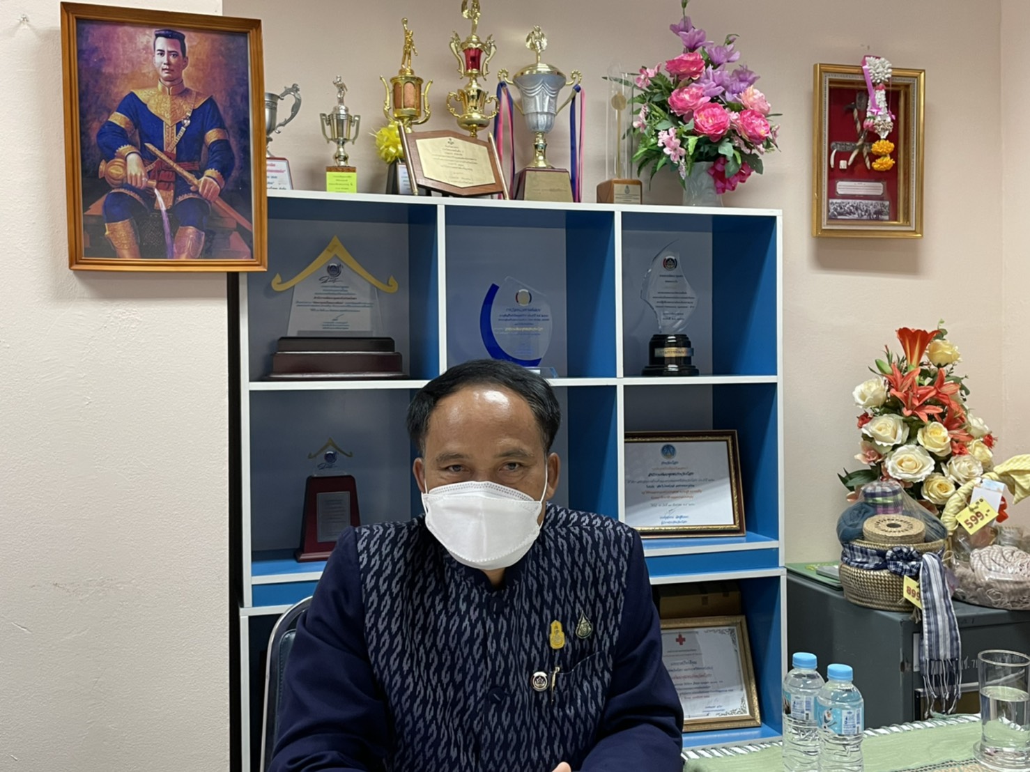 ร่วมต้อนรับคณะกรรมการฯ คัดเลือกหน่วยงานพัฒนาชุมชนใสสะอาด กรมการพัฒนาชุมชน ประจำปี 2564