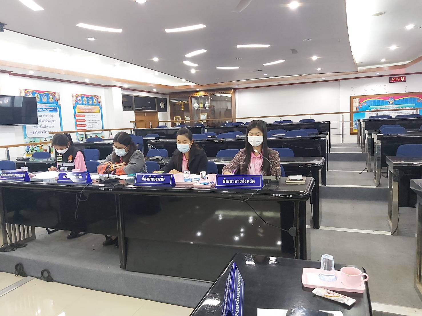 พช. ยโสธร  ร่วมประชุมคณะทำงานโต๊ะข่าวเพื่อเฝ้าระวังปัญหายาเสพติดระดับพื้นที่จังหวัดยโสธร  ประจำเดือนสิงหาคม 2564 ครั้งที่ 11/2564