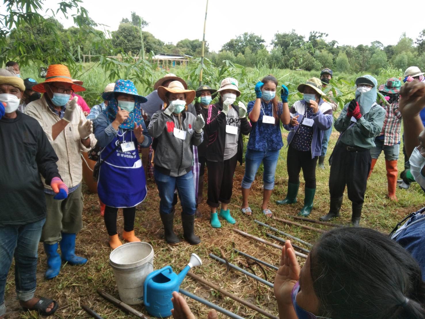 พช.ยโสธร ร่วมโครงการพัฒนาพื้นที่ต้นแบบการพัฒนาคุณภาพชีวิตตามหลักทฤษฎีใหม่ ประยุกต์สู่ โคก หนอง นา โมเดล กิจกรรมที่ 1 ฝึกอบรมระยะสั้นการพัฒนากสิกรรมสู่ระบบเศรษฐกิจพอเพียง รูปแบบ โคก หนอง นา โมเดล  แก่เจ้าของแปลงฯ และนักพัฒนาพื้นที่ต้นแบบ (นพต.) ของจังหวัดยโสธร ผ่านระบบ Zoom Cloud Meeting