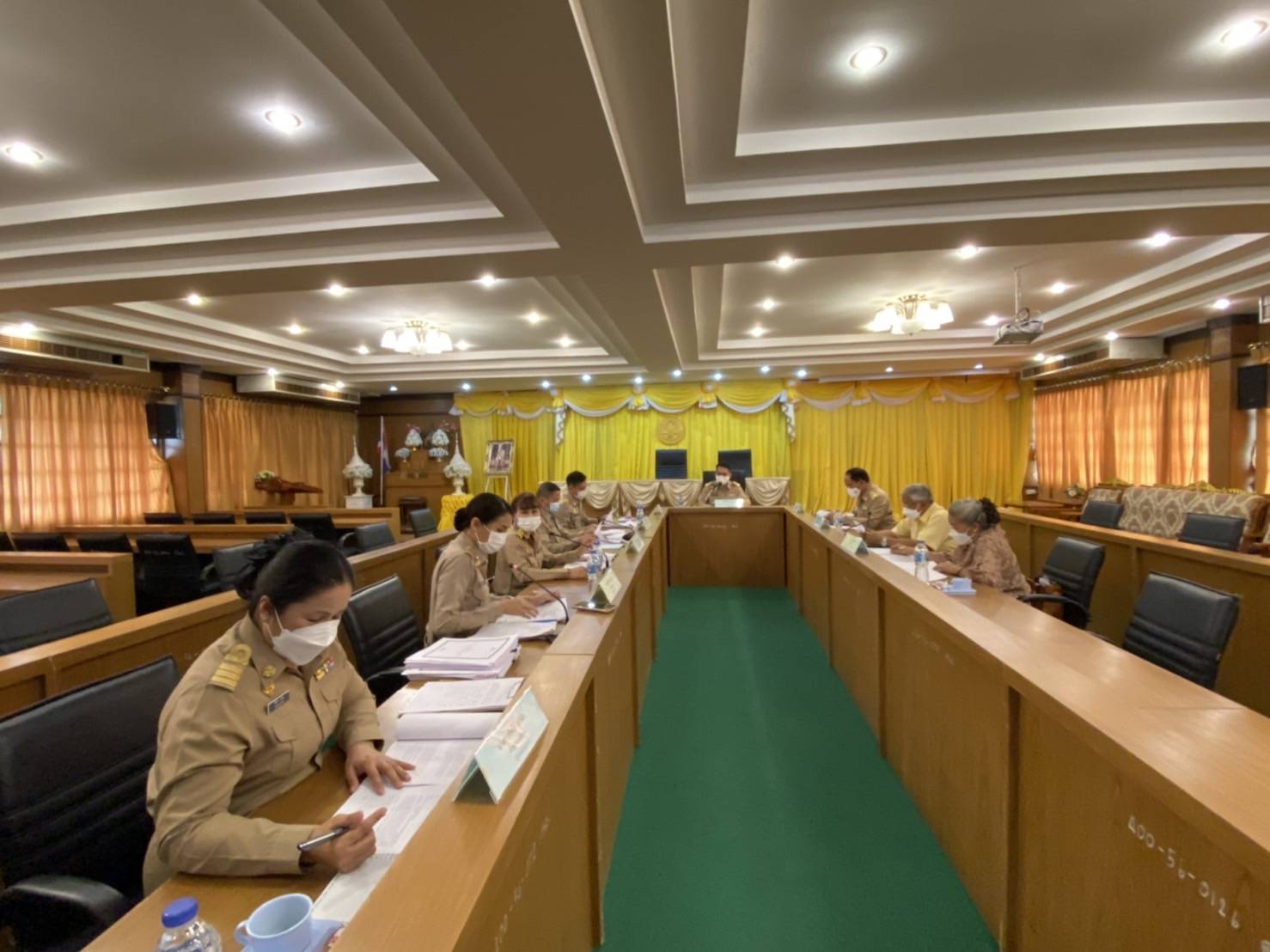 พช.ยโสธร  พัฒนาการจังหวัดยโสธรร่วมประชุมคณะอนุกรรมการพิจารณาการดำเนินการทางวินัยและการให้ออกจากราชการของข้าราชการองค์การบริหารส่วนจังหวัดยโสธร  ครั้งที่ 2/2564